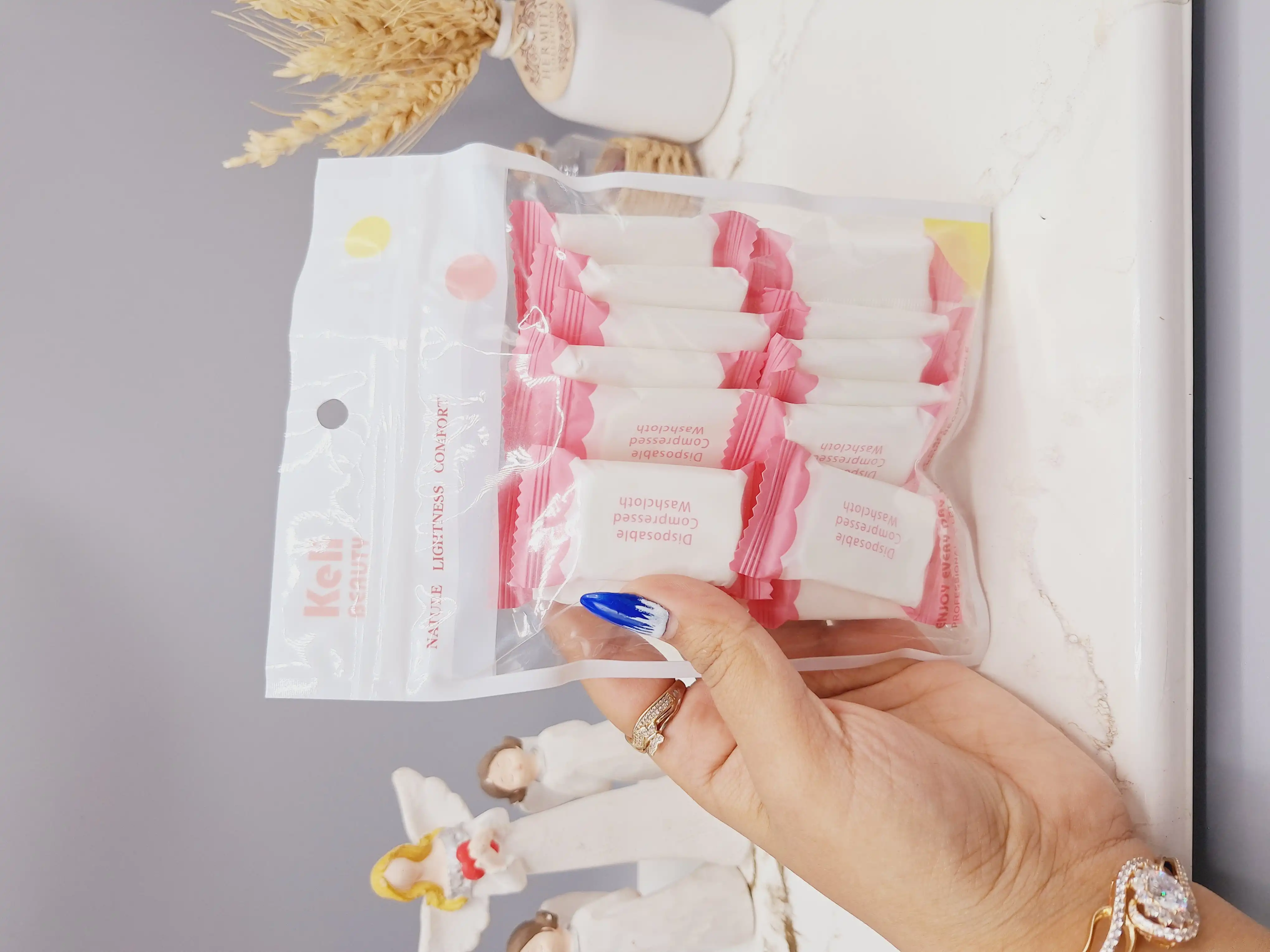 پک 15 عددی قرص فشرده حوله جادویی کد TM1002