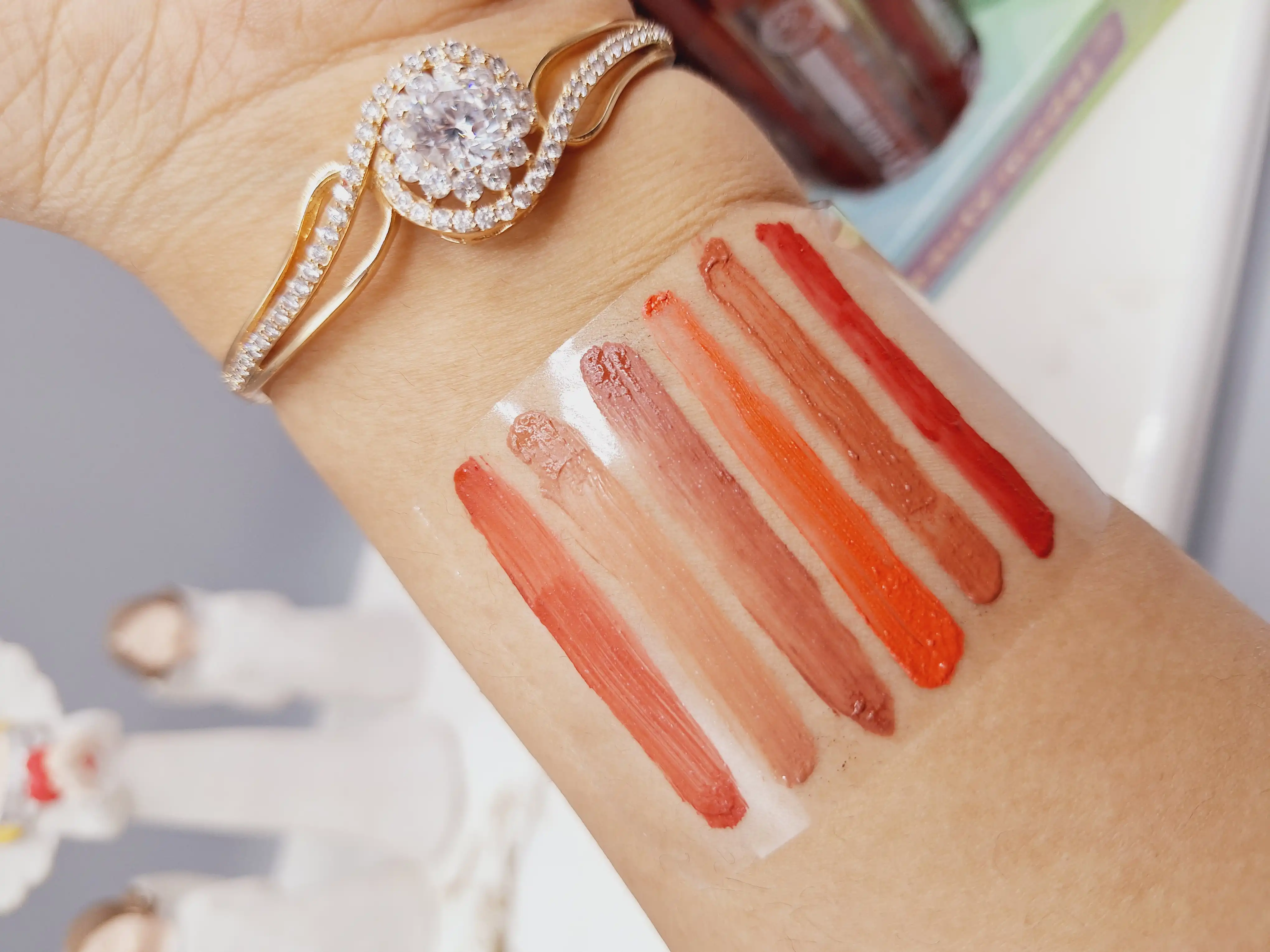 پک رژ مایع 6 تایی خوش رنگ برند بیوتی مدل کد 046