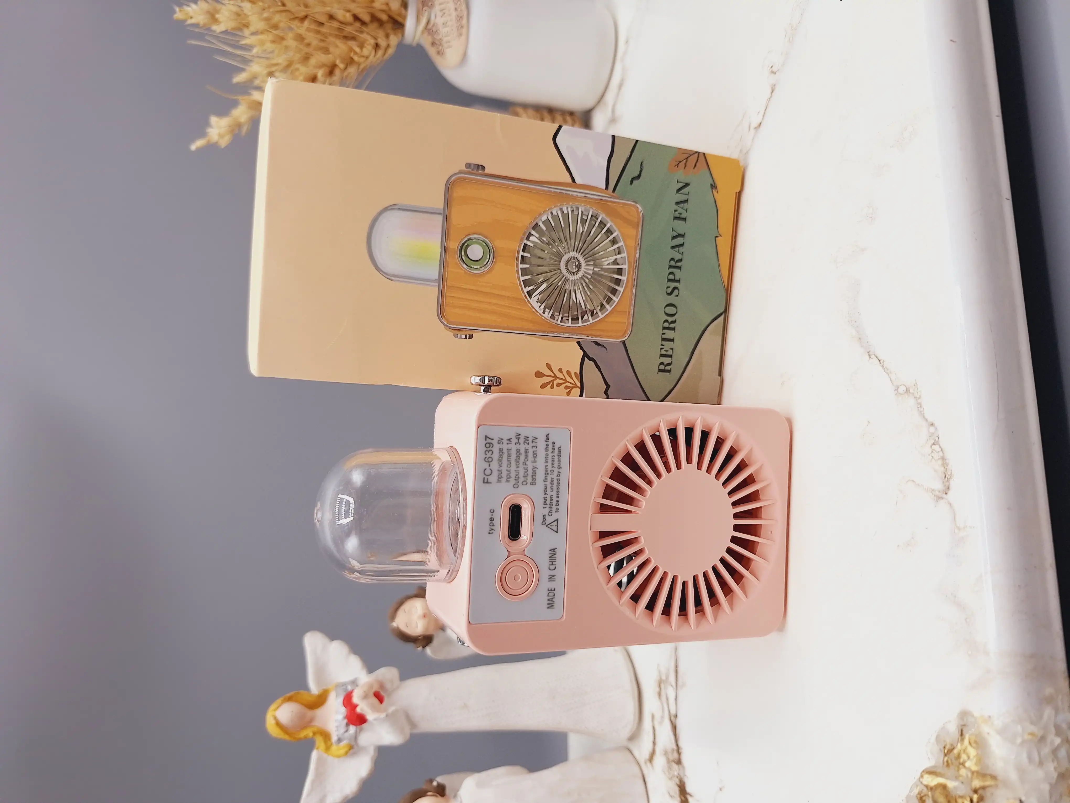 مینی پنکه فانتزی وارداتي با کیفیت RETRO