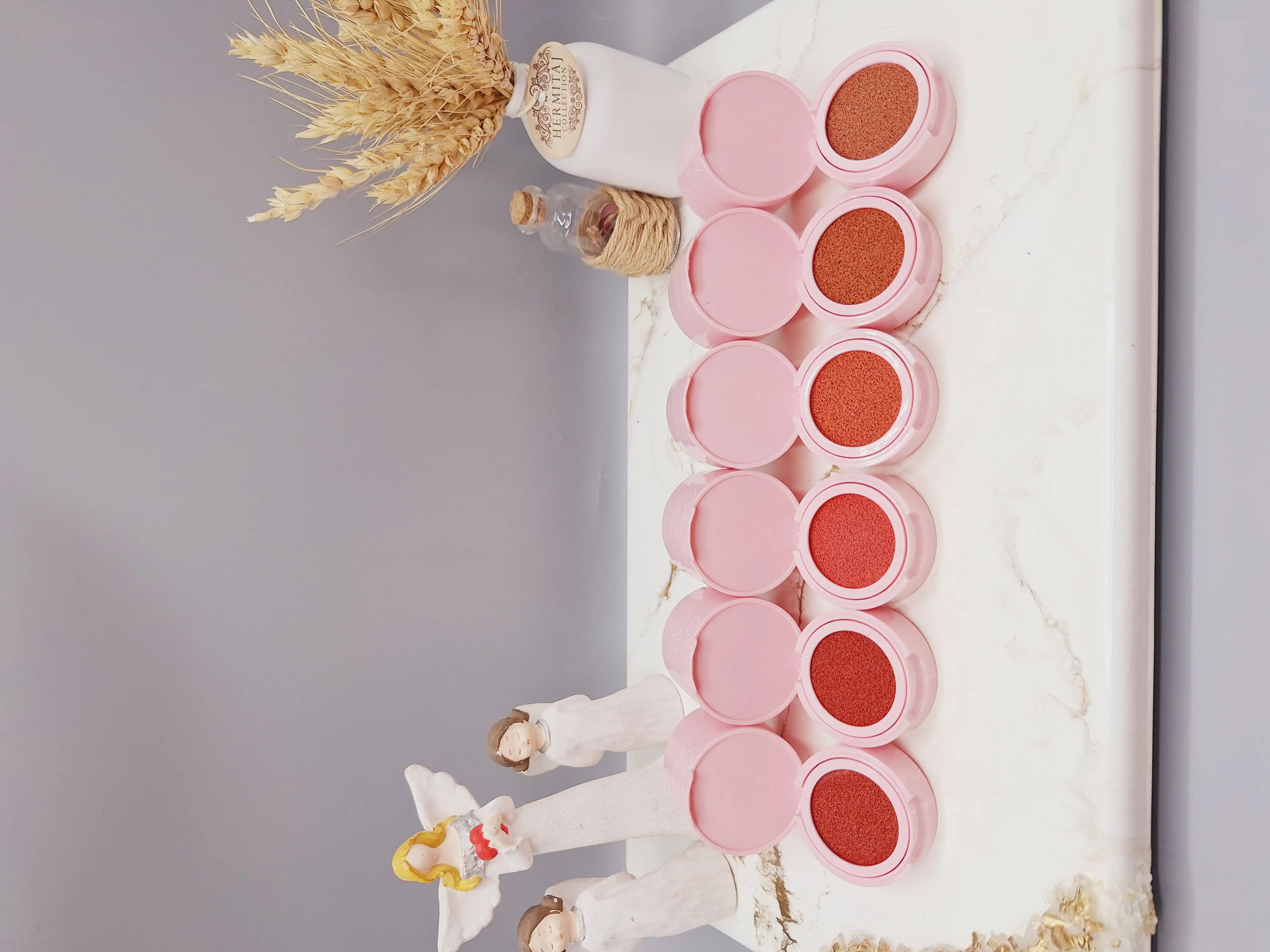 رژ گونه استامپی قلبی برند موکالره کد 436