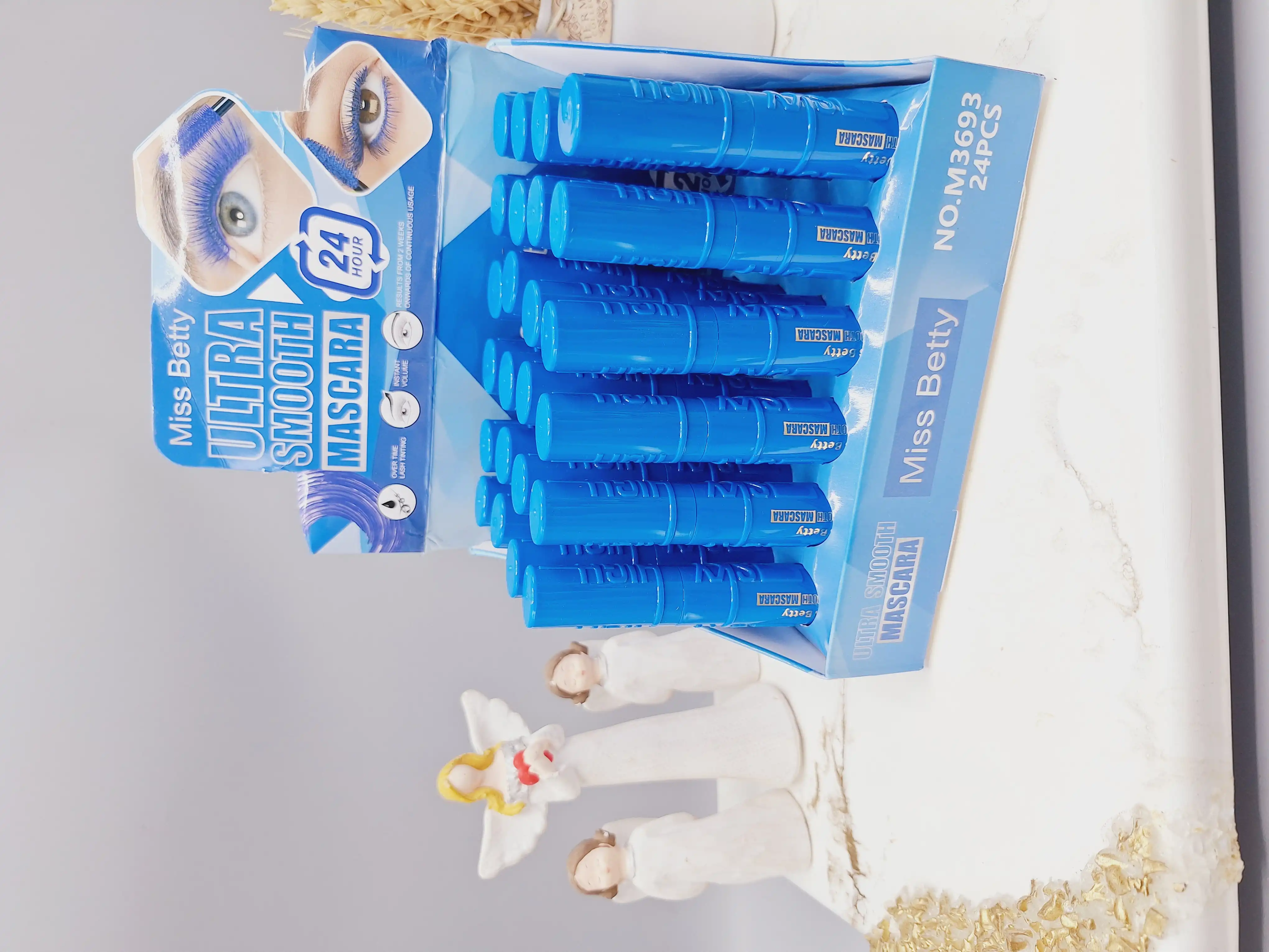 ریمل چشم رنگ آبی برند بیوتی مدل کد 3693