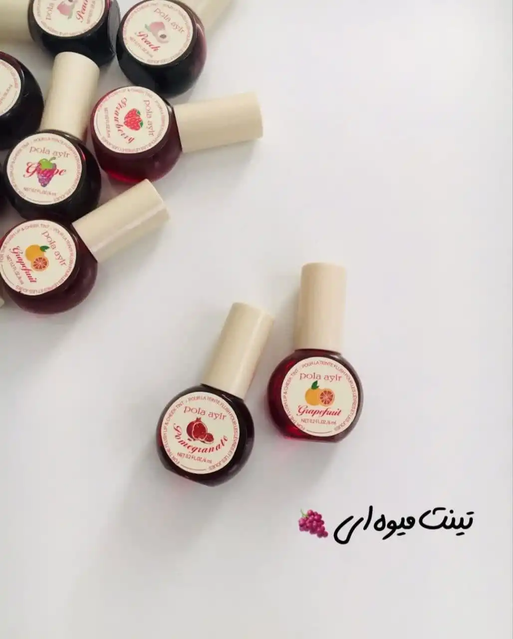 تینت لب مدل میوه ای برند پولا آیلار کد 8199