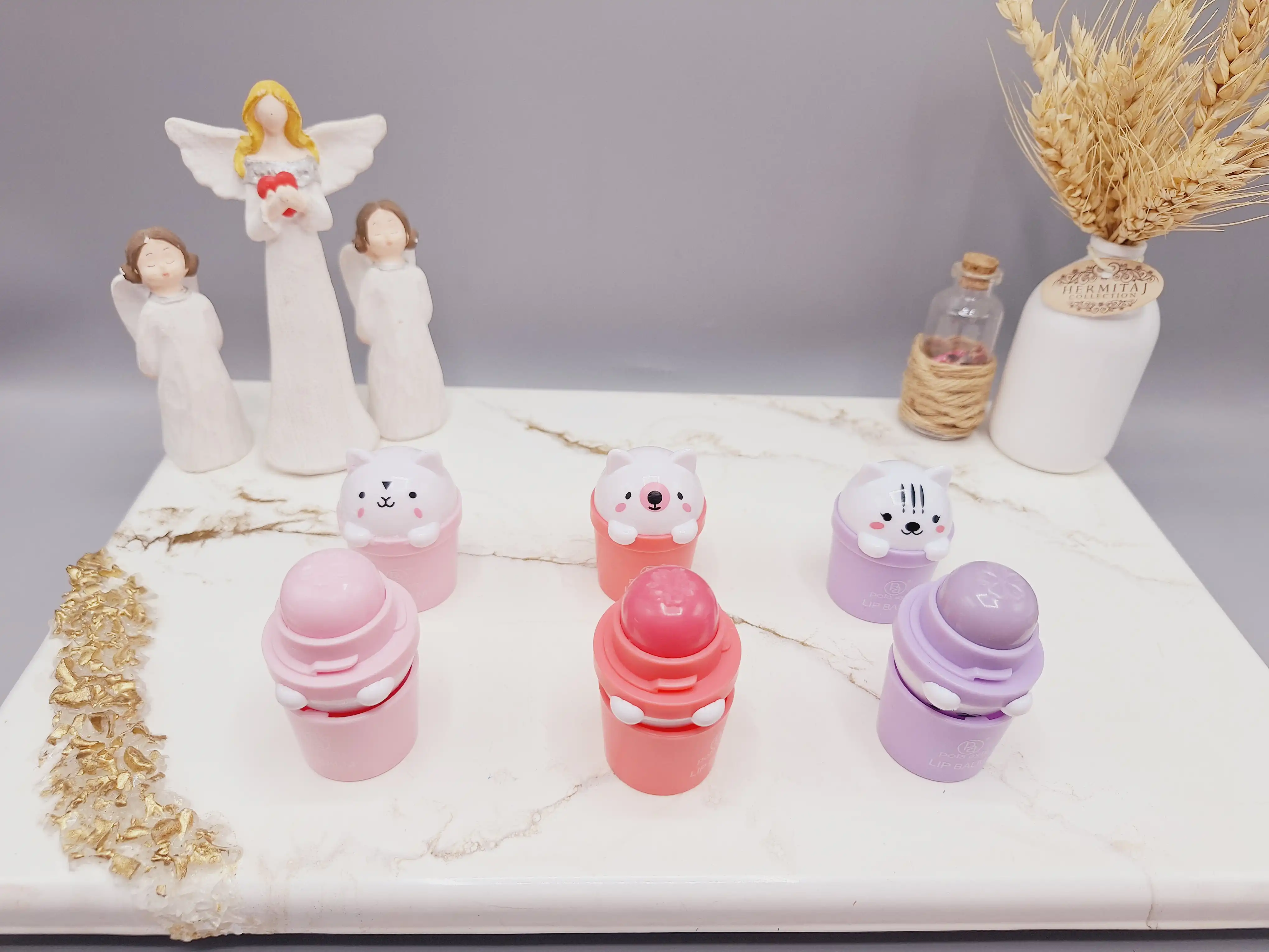 بالم لب طرح پیشی ناز برند پولا آیلار کد 8021