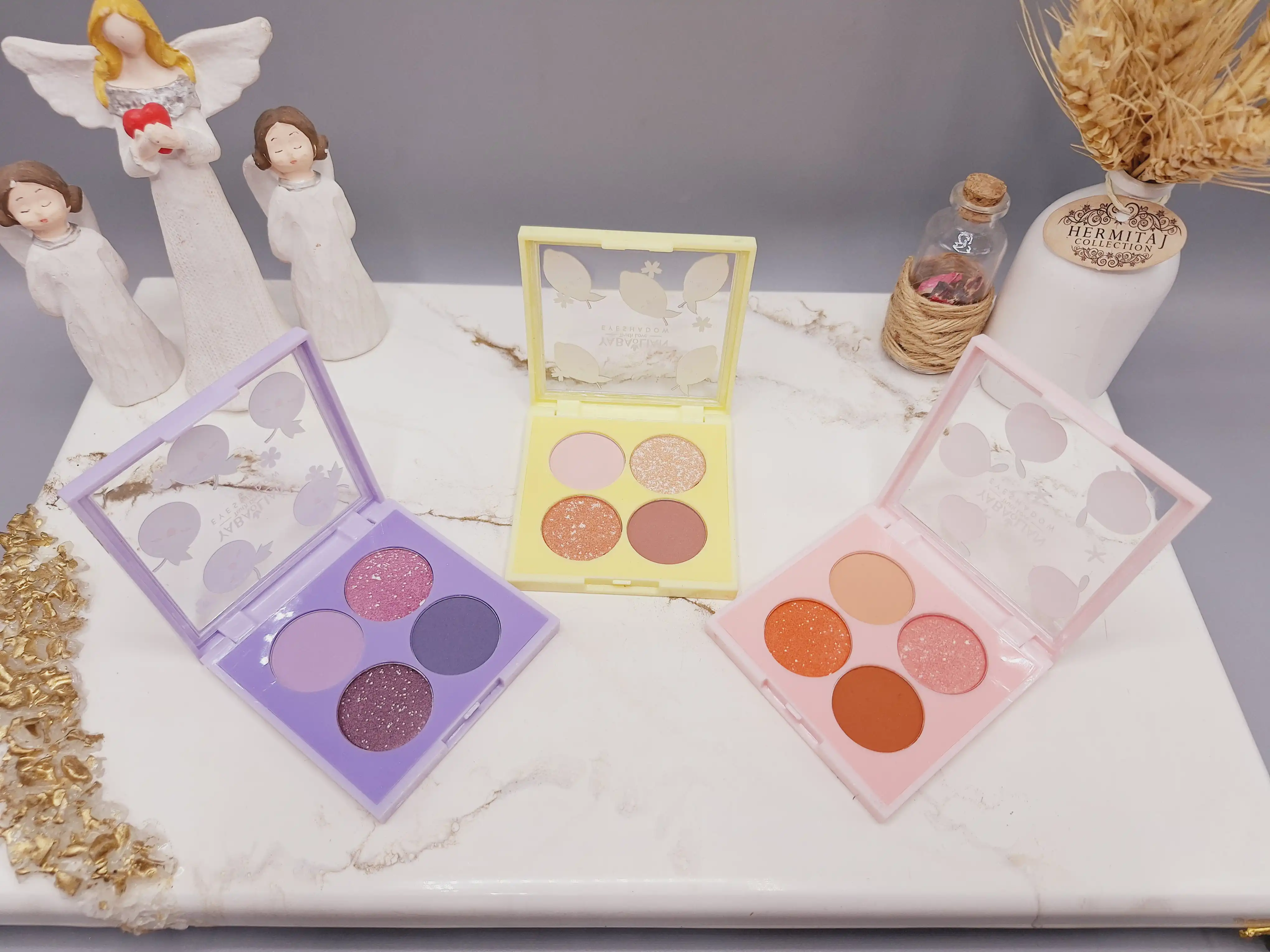 سایه چشم 4 تایی میوه ای خوش رنگ برند YABA LIAN کد 89170