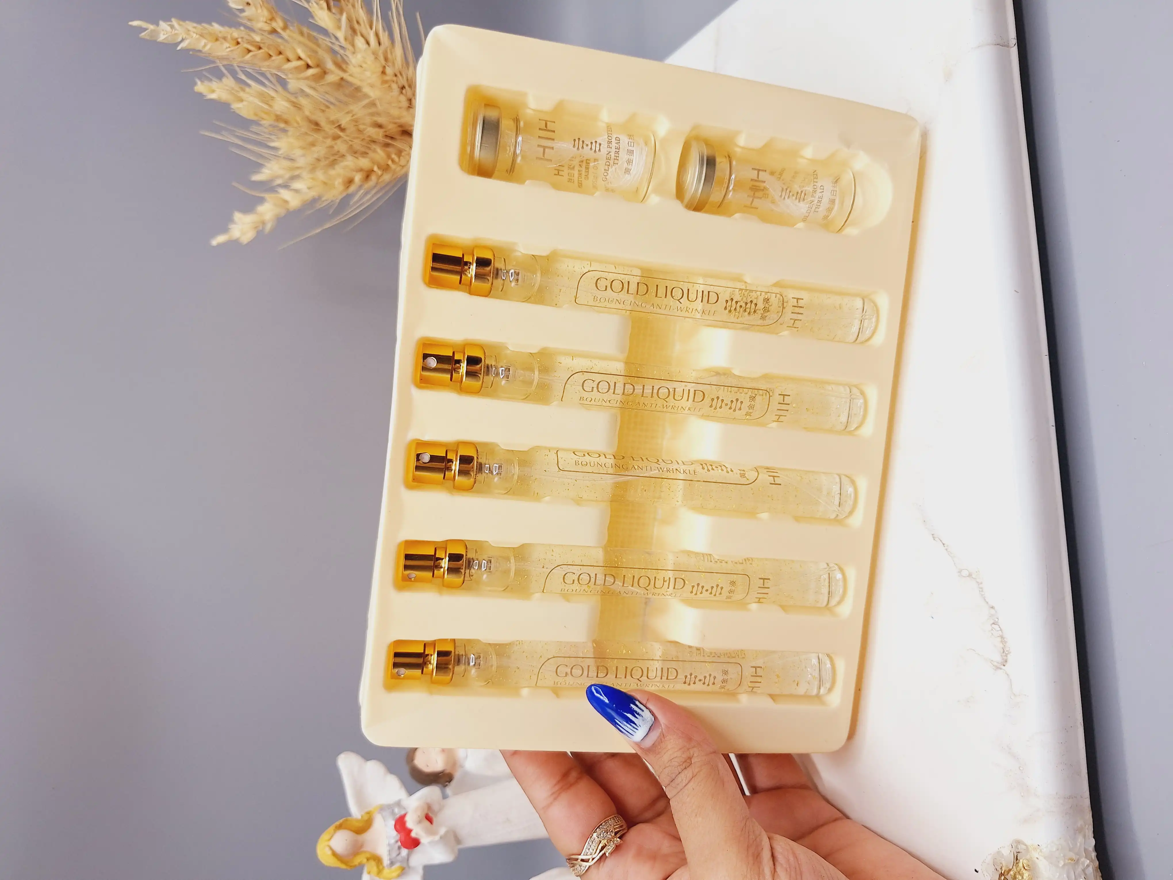 پک نخ کلاژن ساز جذبی طلا برند HIH اصلی کد 0492