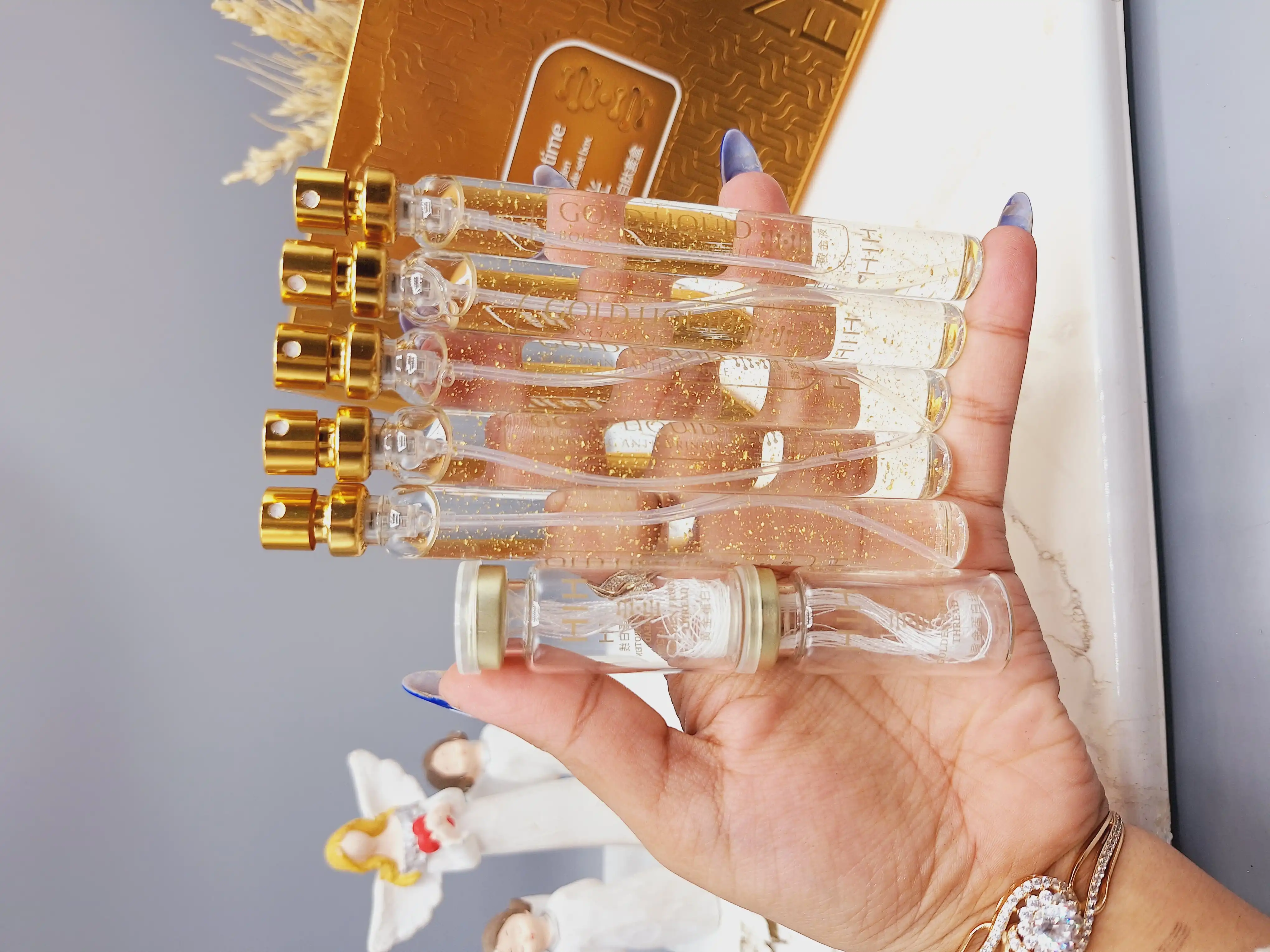 پک نخ کلاژن ساز جذبی طلا برند HIH اصلی کد 0492