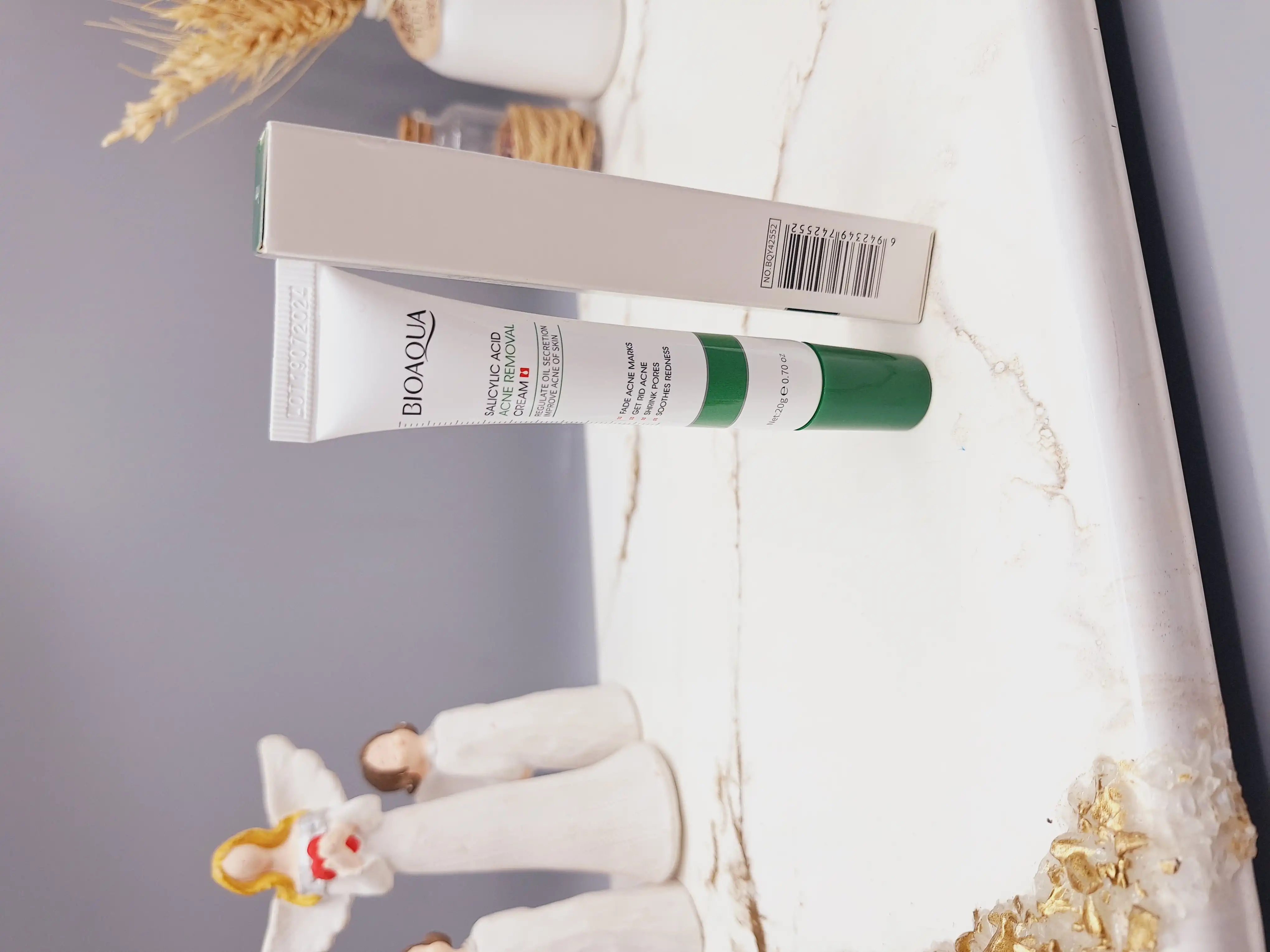 کرم ضد جوش سالسیلیک اسید بیوآکوا درمان جوش و آکنه و منافذ باز حجم ۲۰ گرم کد 42552