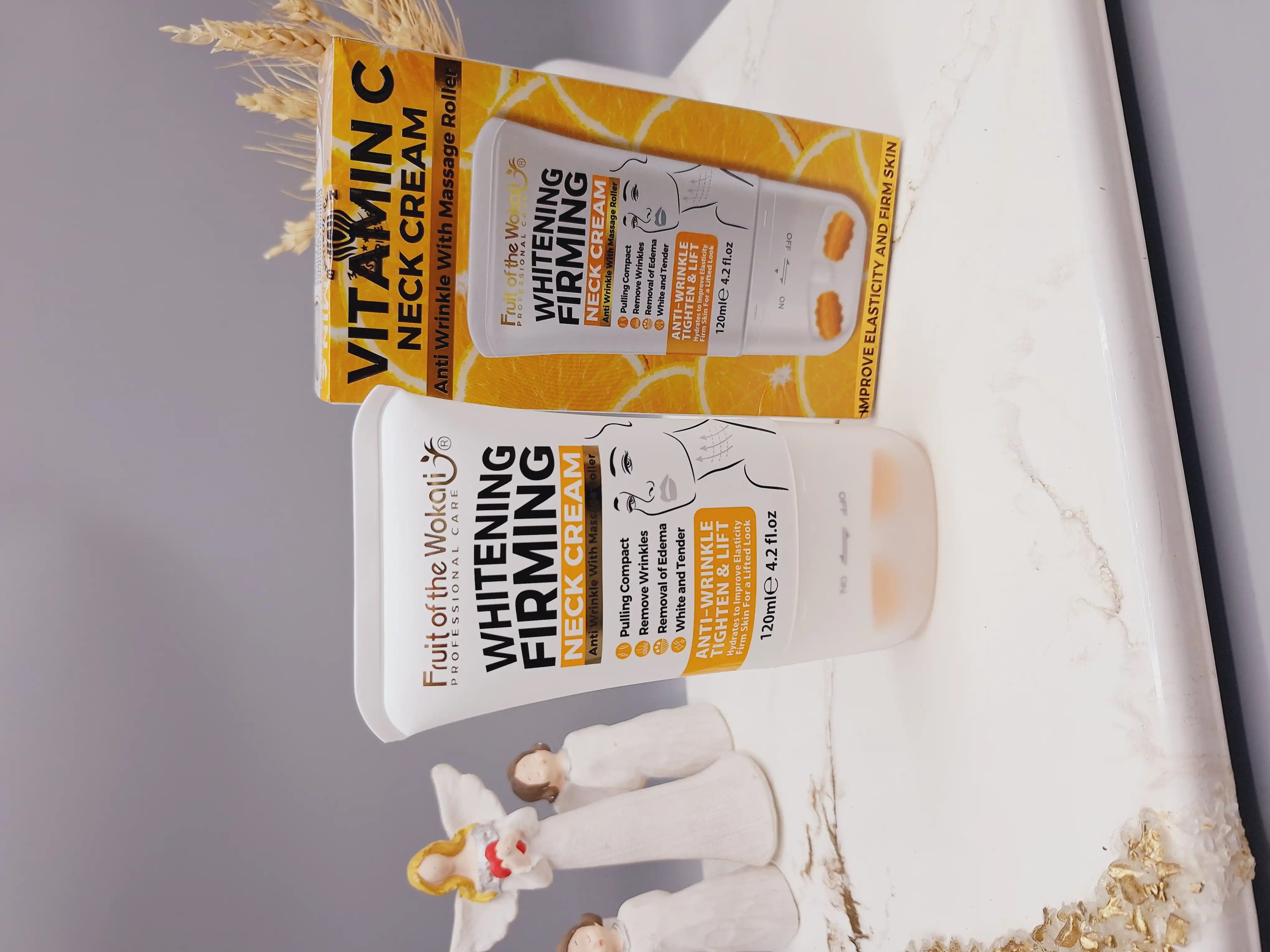 کرم رفع غبغب ماساژور دار مخصوص گردن و صورت وکالی wokali حجم 120 میل اصلی کد HA-3069