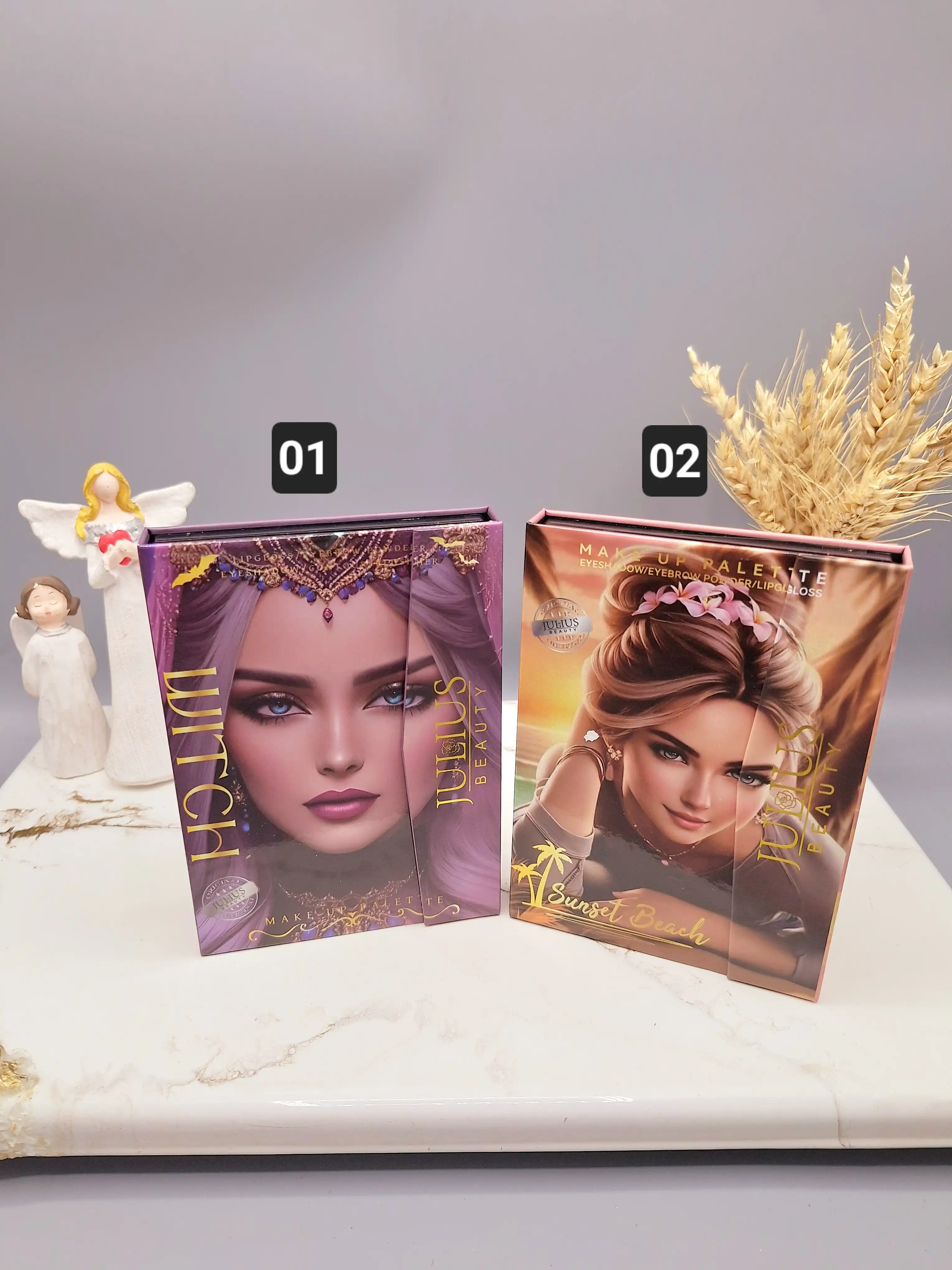 سایه کیفی ژولیوس بیوتی طرح عروس فشن استایل کد jl2033