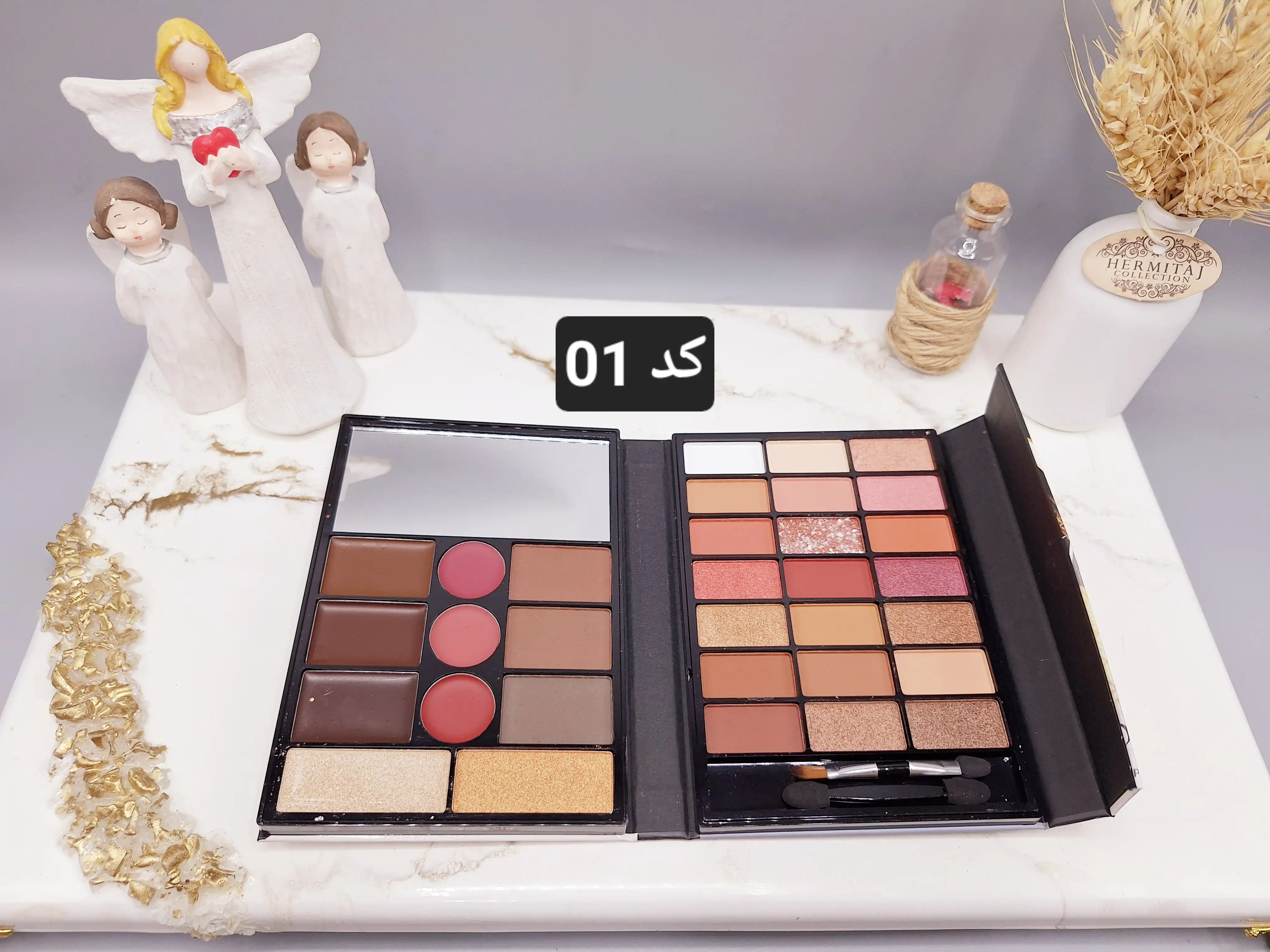 سایه کیفی ژولیوس بیوتی طرح عروس ناز بودایی کد jl2032