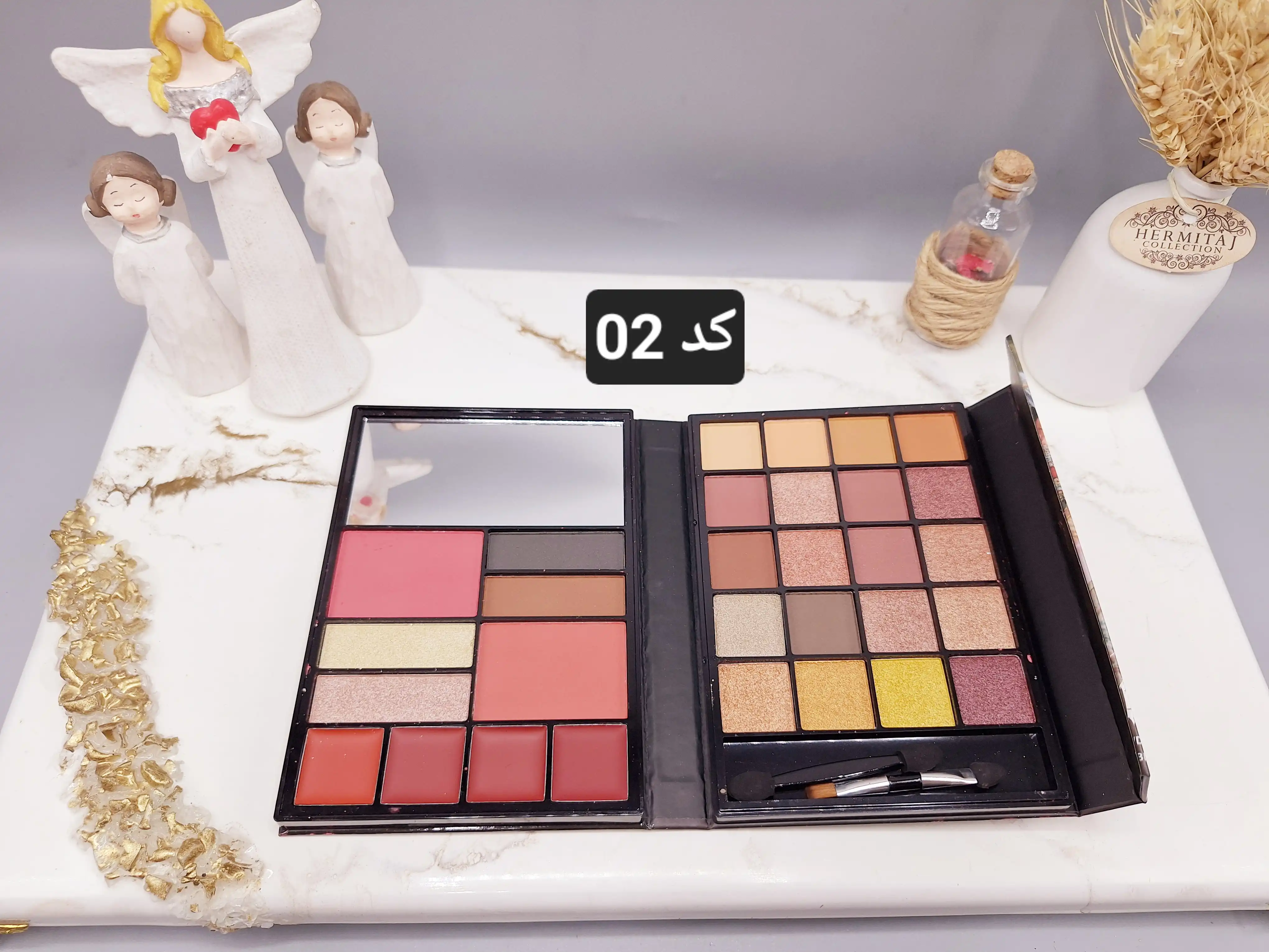 سایه کیفی ژولیوس بیوتی طرح عروس ناز بودایی کد jl2032