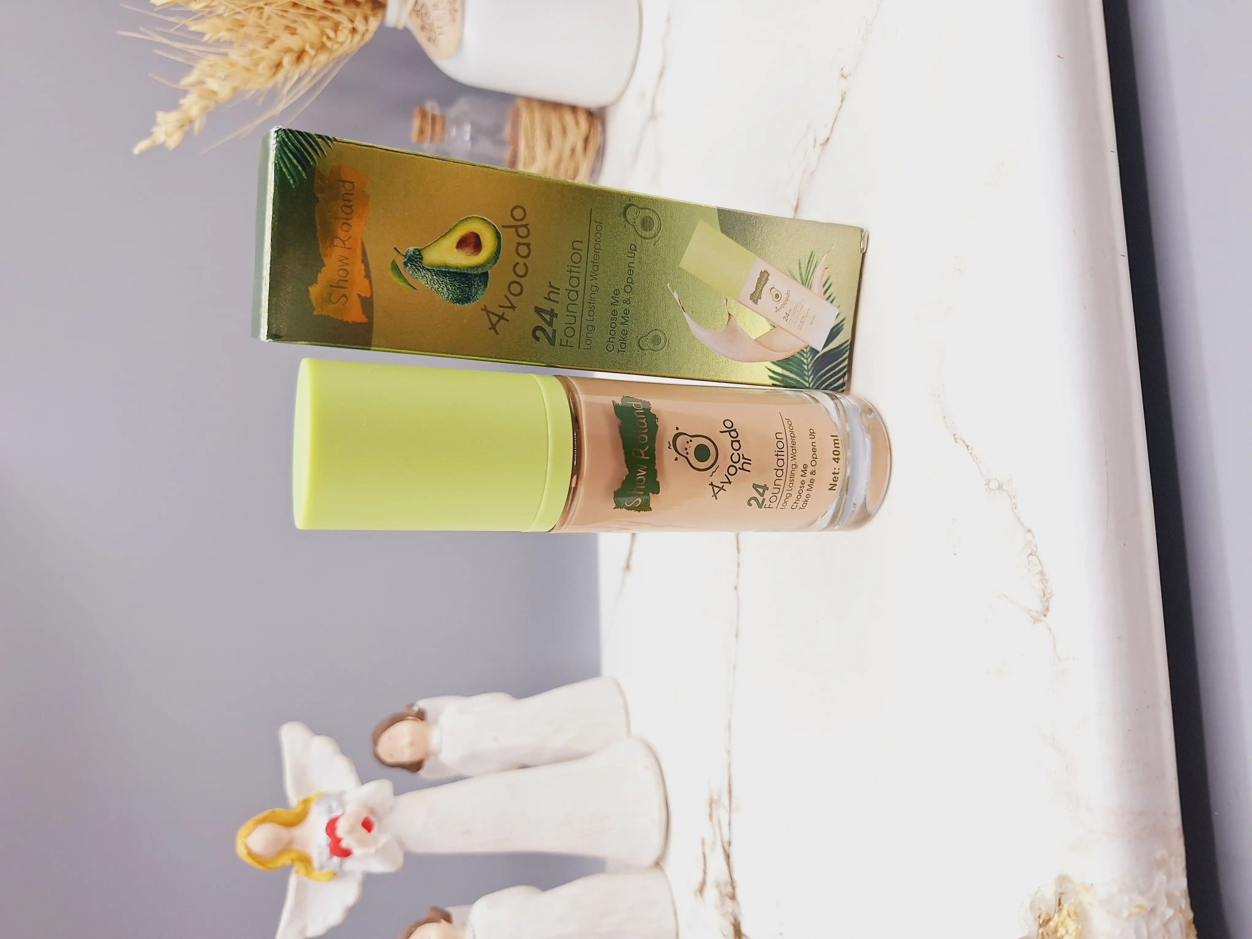 کرم پودر آووکادو 24 ساعته Show Roland کد SR002