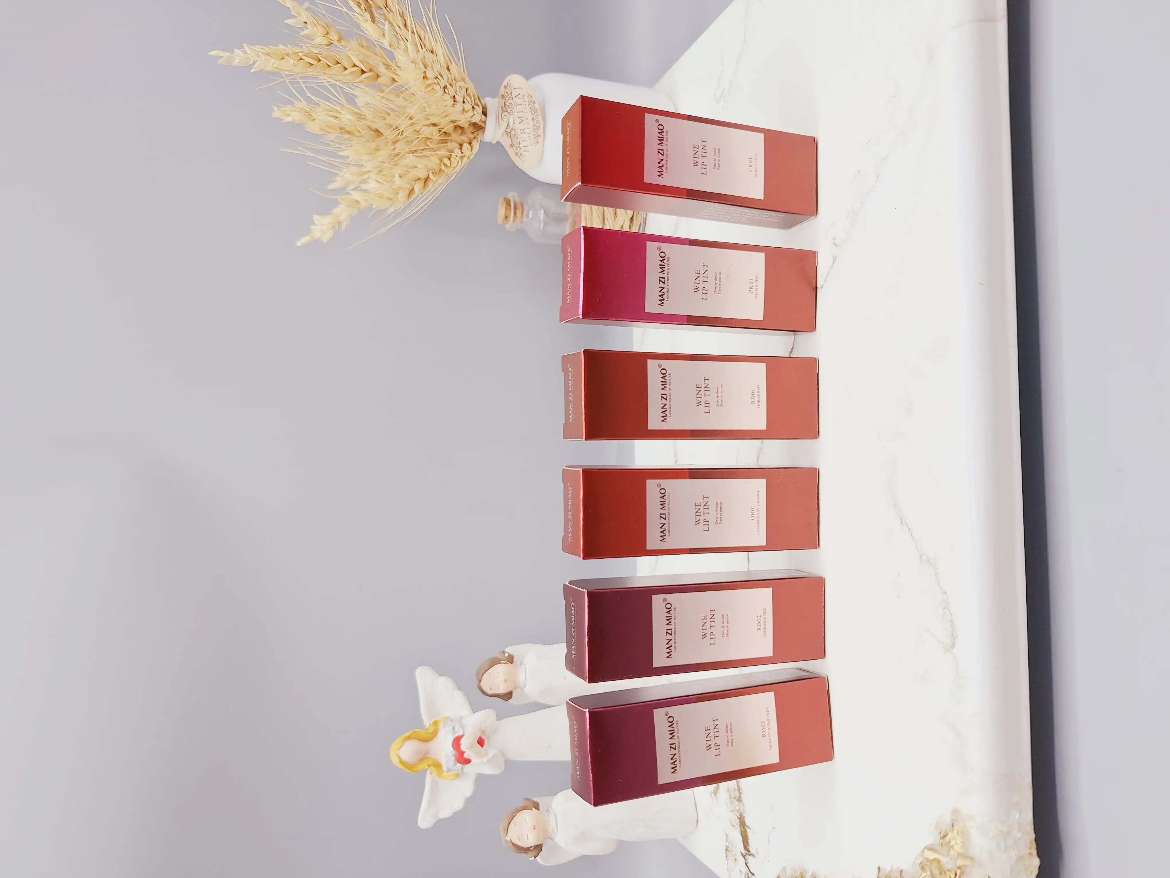 تینت شامپاین جعبه دار MAN ZI MIAO کد 021