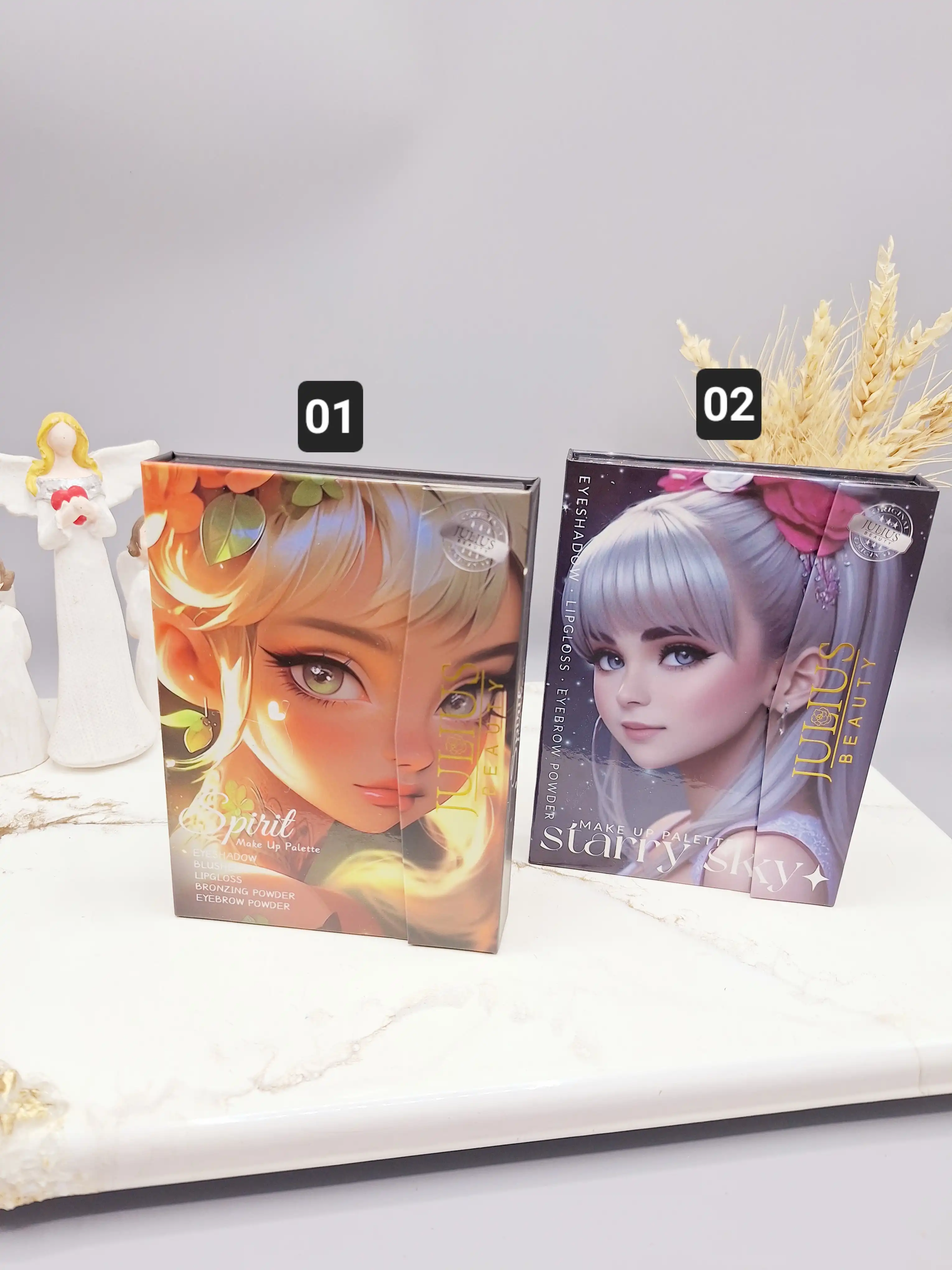 سایه کیفی ژولیوس بیوتی طرح دختر جوان و زیبا کد jl2027