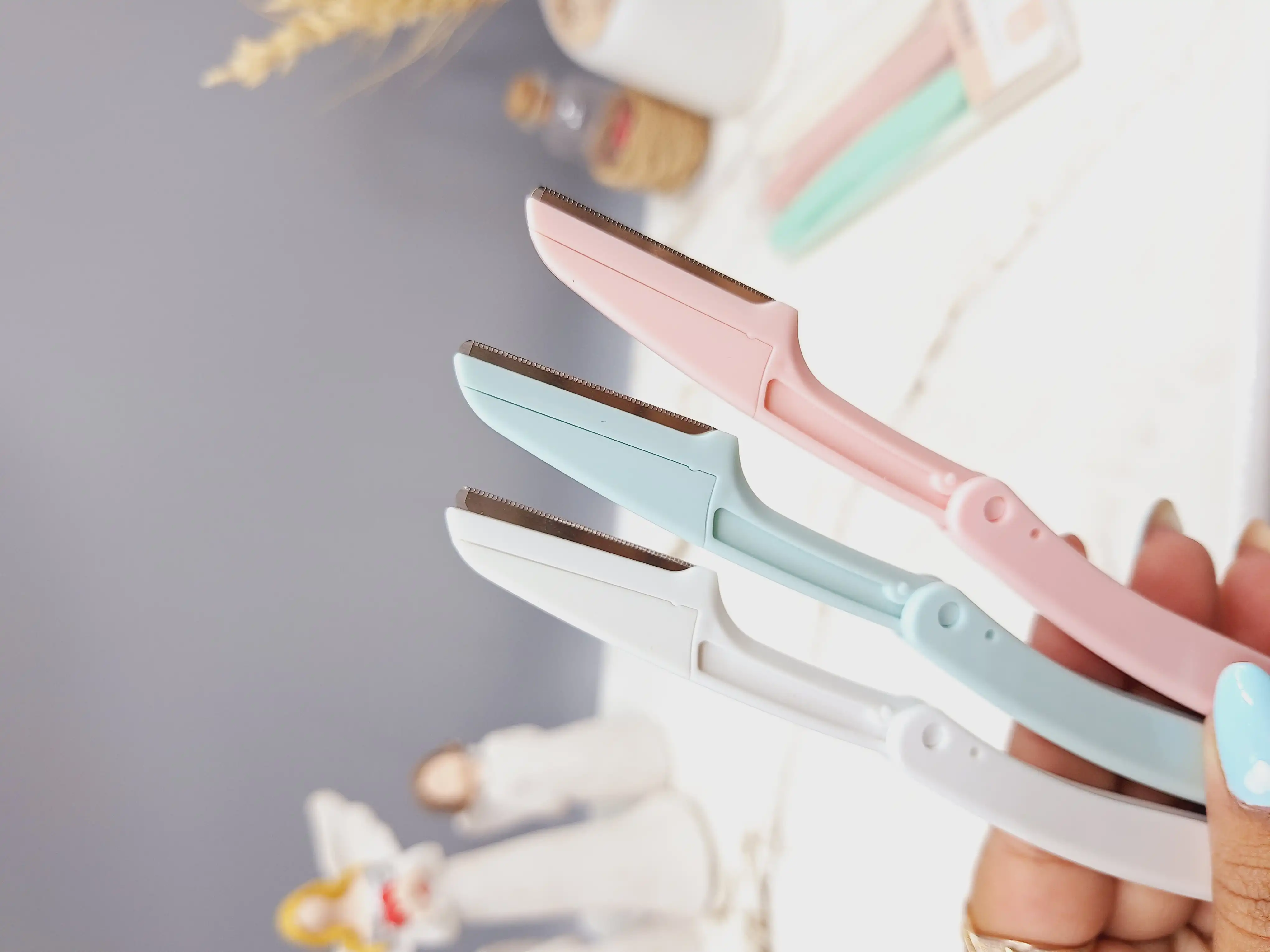 پک تیغ اصلاح 3عددی صورت و ابرو مدل جدید