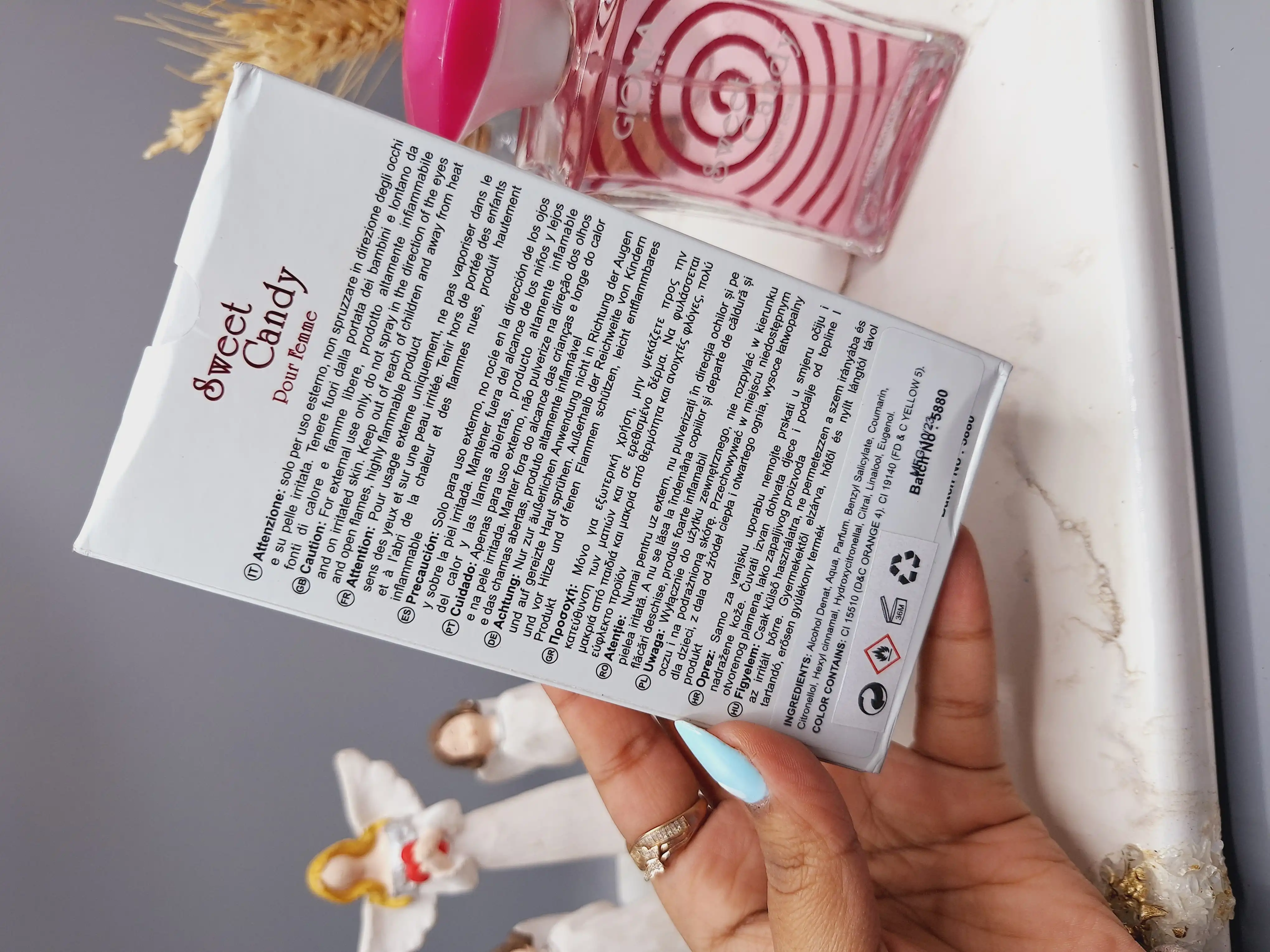 ادکلن زنانه آبنباتی Sweet Candy برند GIOMA حجم 100 میل کد 1336