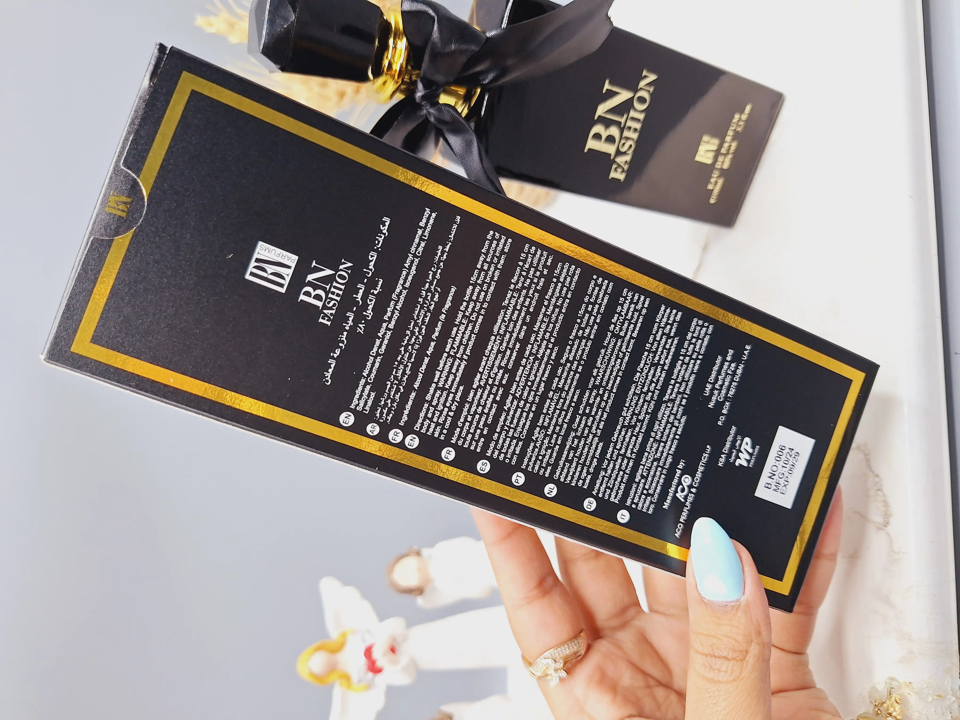 ادکلن زنانه BN FASHION حجم 100 میل کد 2984