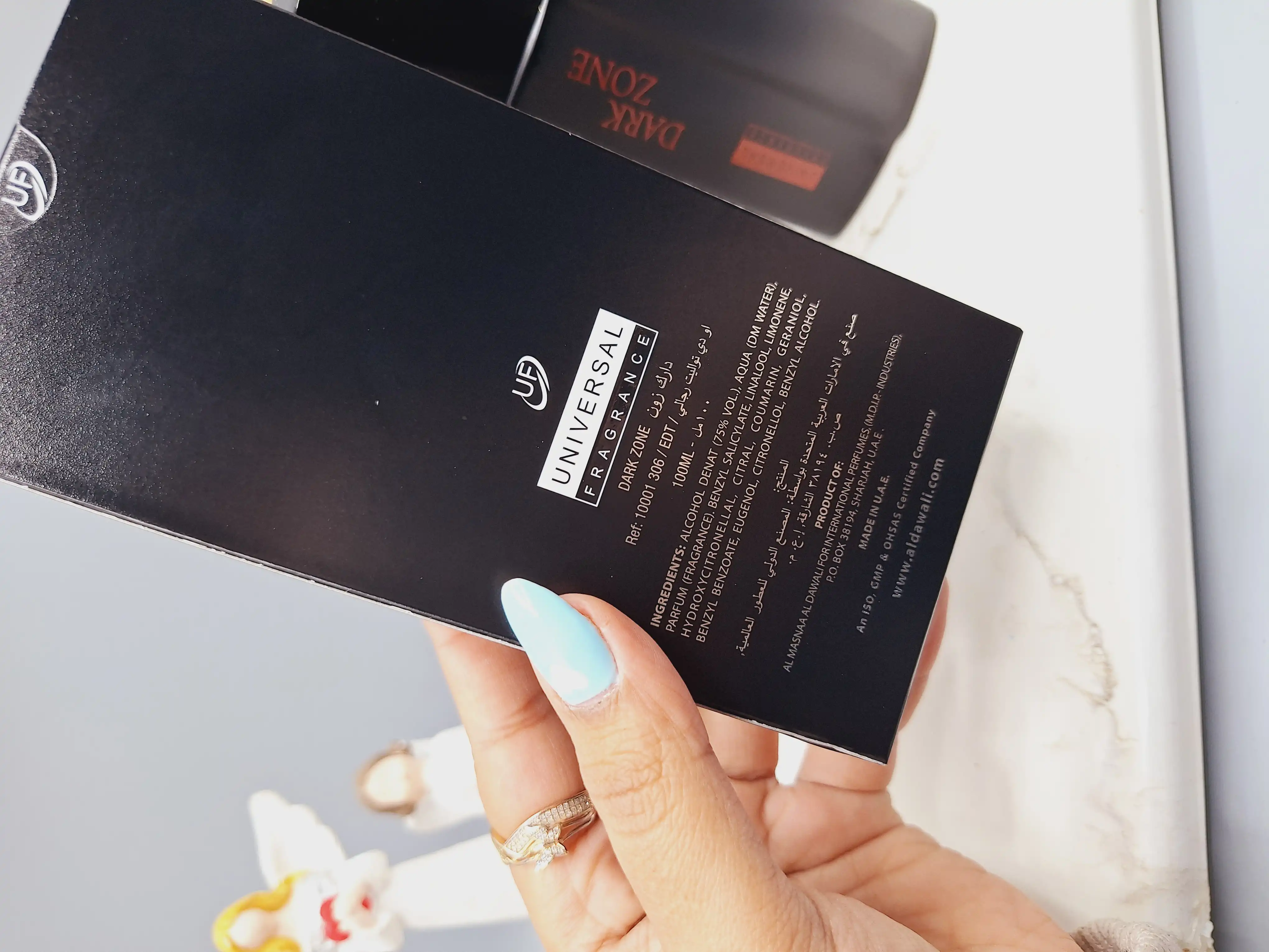 ادکلن مردانه DARK ZONE حجم 100 میل کد 0202