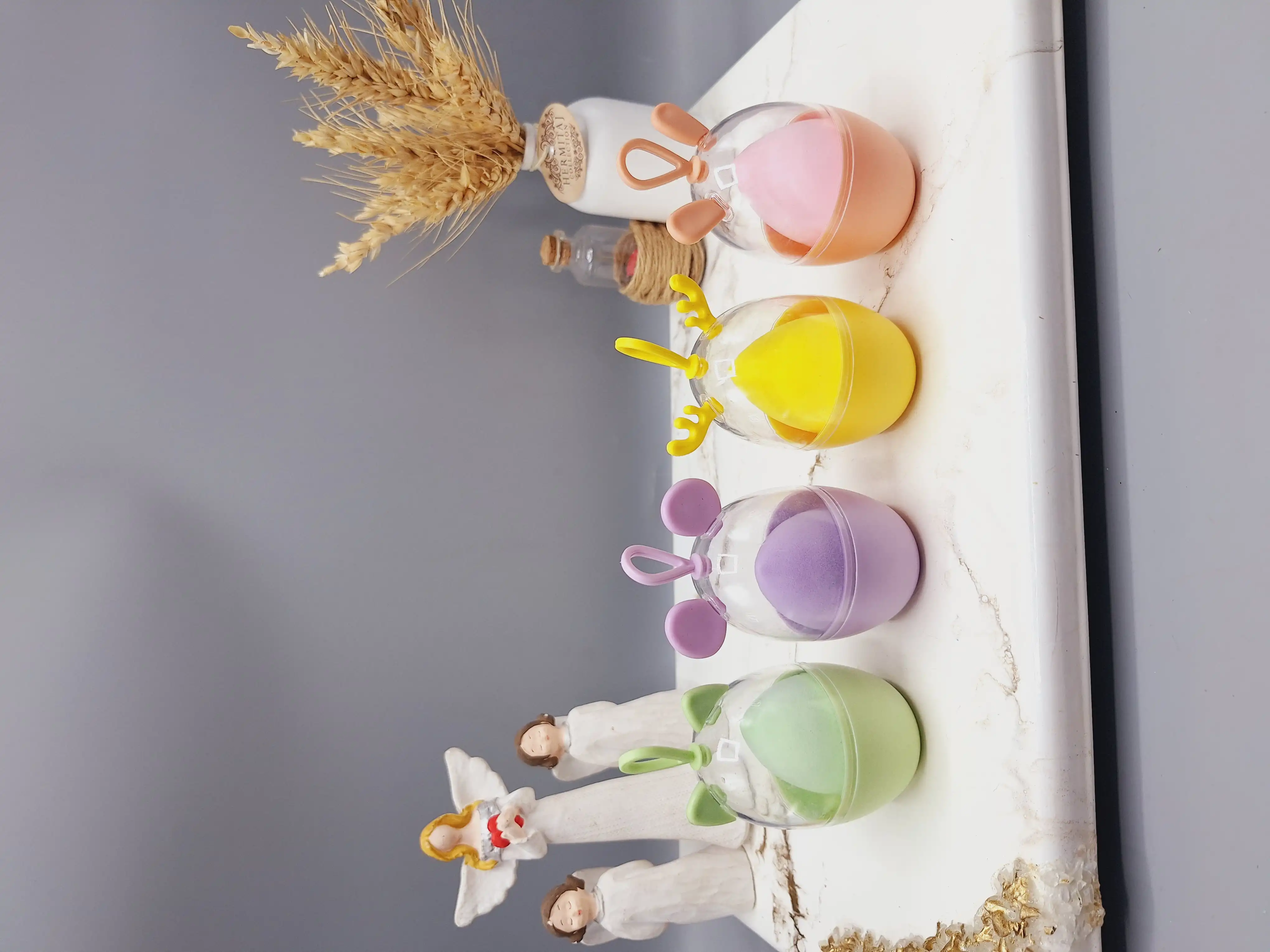 استند تخم مرغی طرح خرگوشی