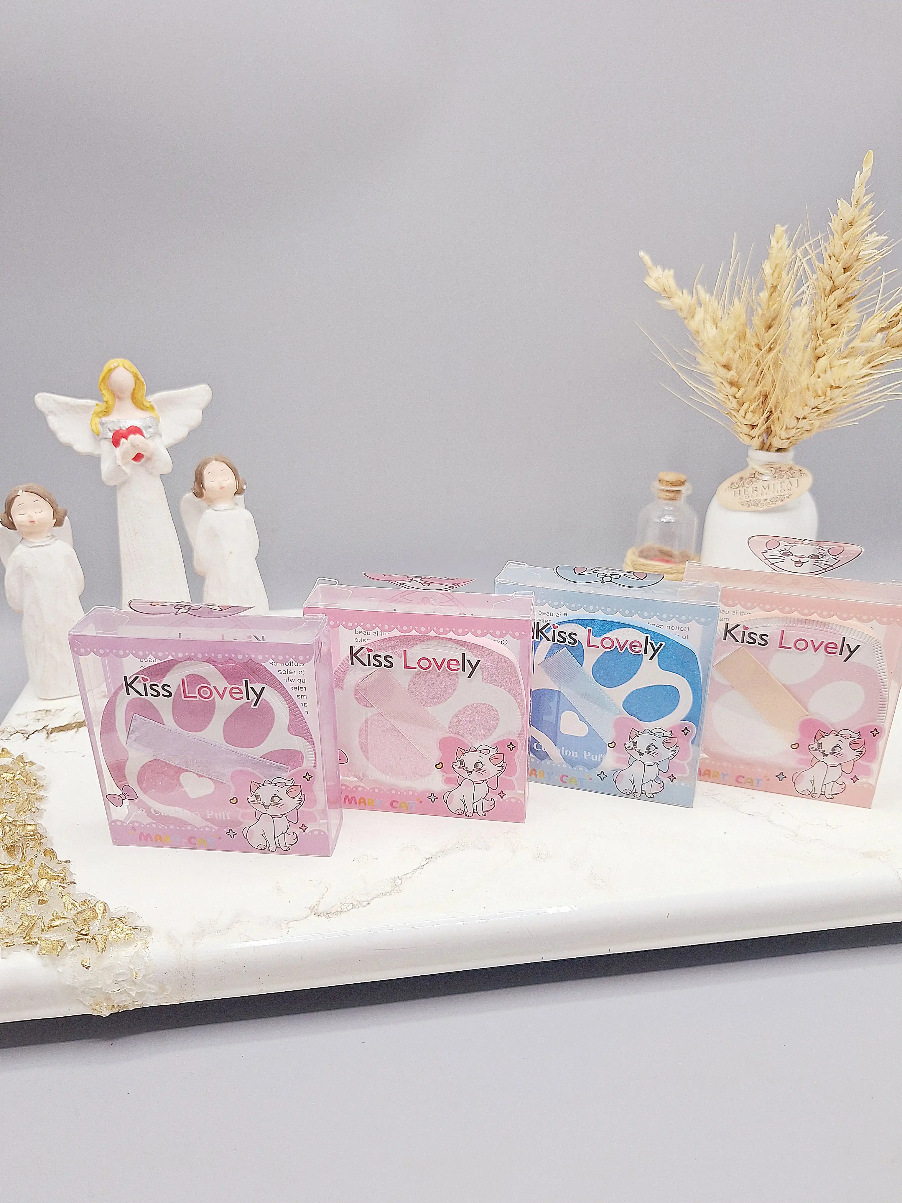 پد انگشتی پنجه گربه فوق کیوت سایز بزرگ مخصوص میکاپ برند Kiss Lovely کد FP3066