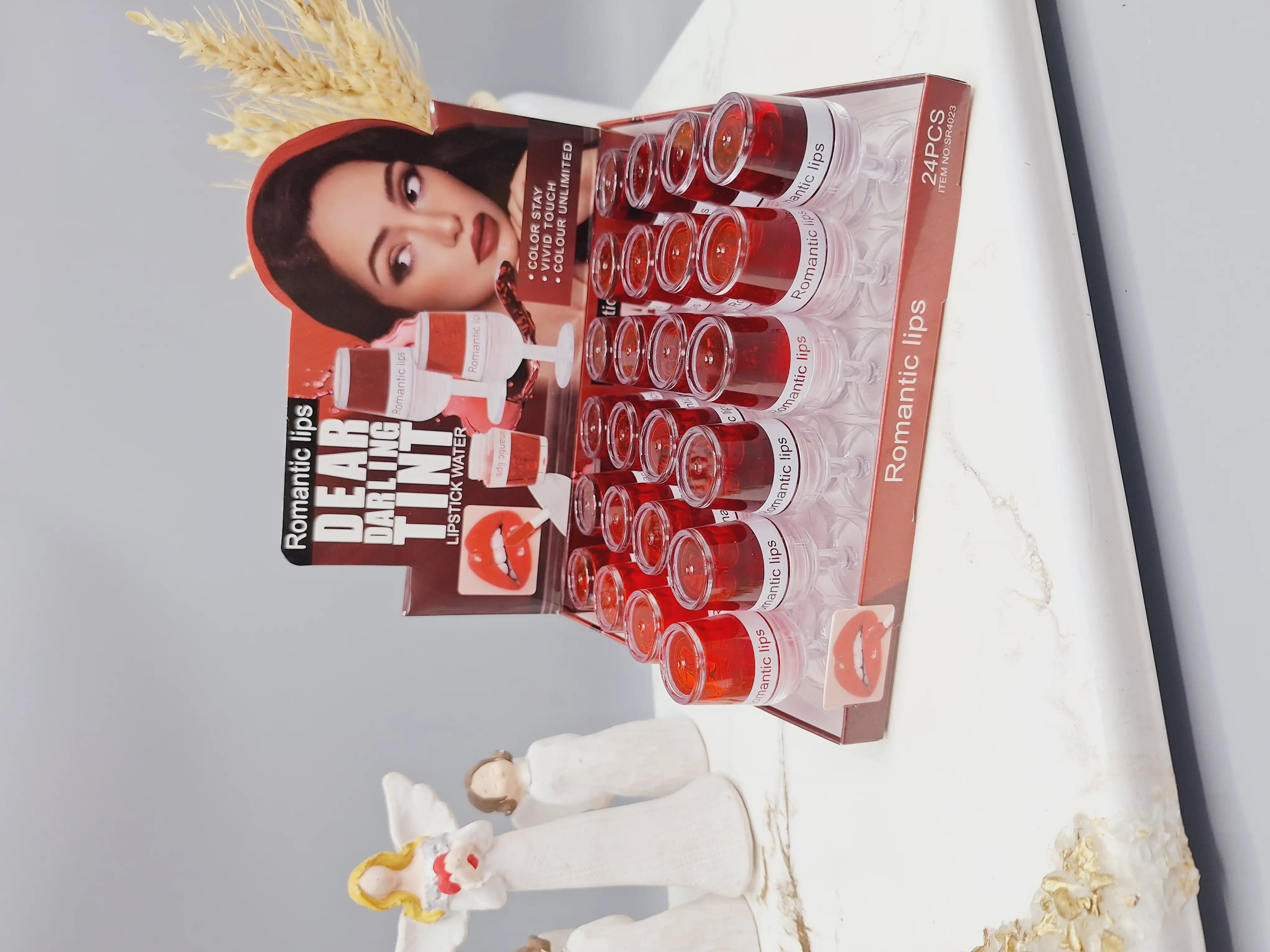 تینت جام شراب برند Romantic lips کد 5259