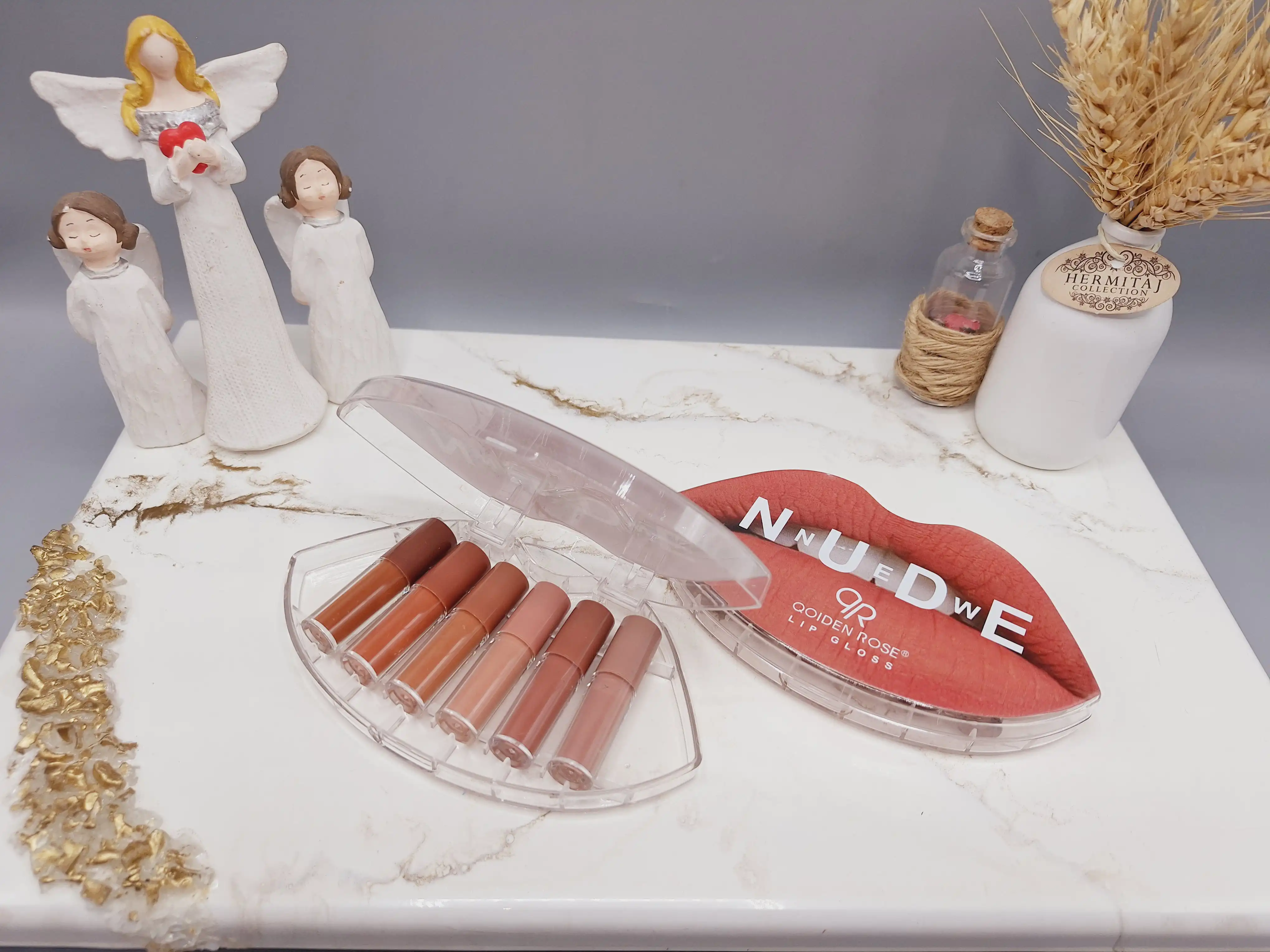 پک رژلب مایع نود طرح لب كويدن رز کد 5882