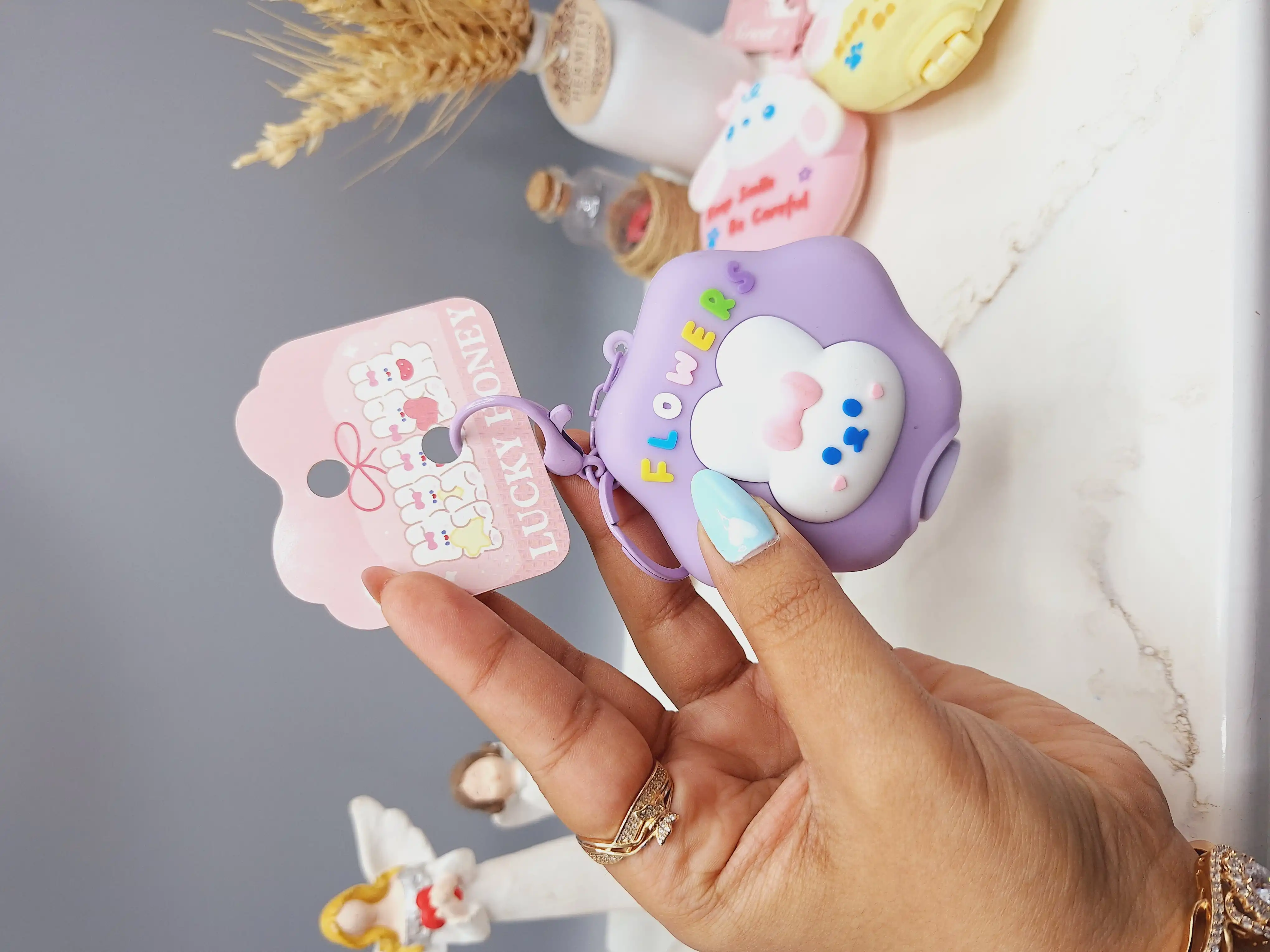 شانه دایره ای بچگانه طرح فانتزی