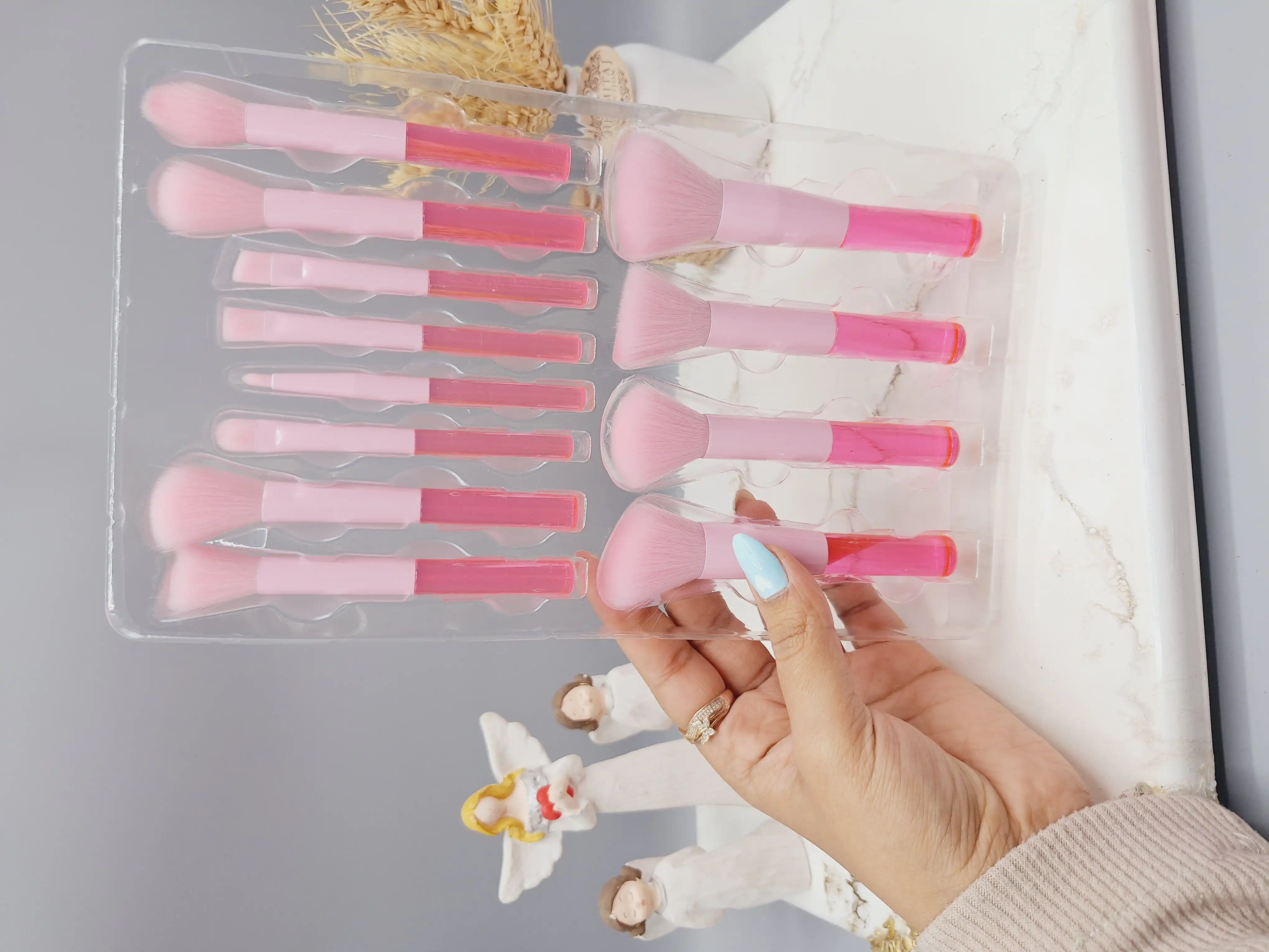 ست براش 12 تیکه Sweetbeauty رنگ صورتی کد 1061