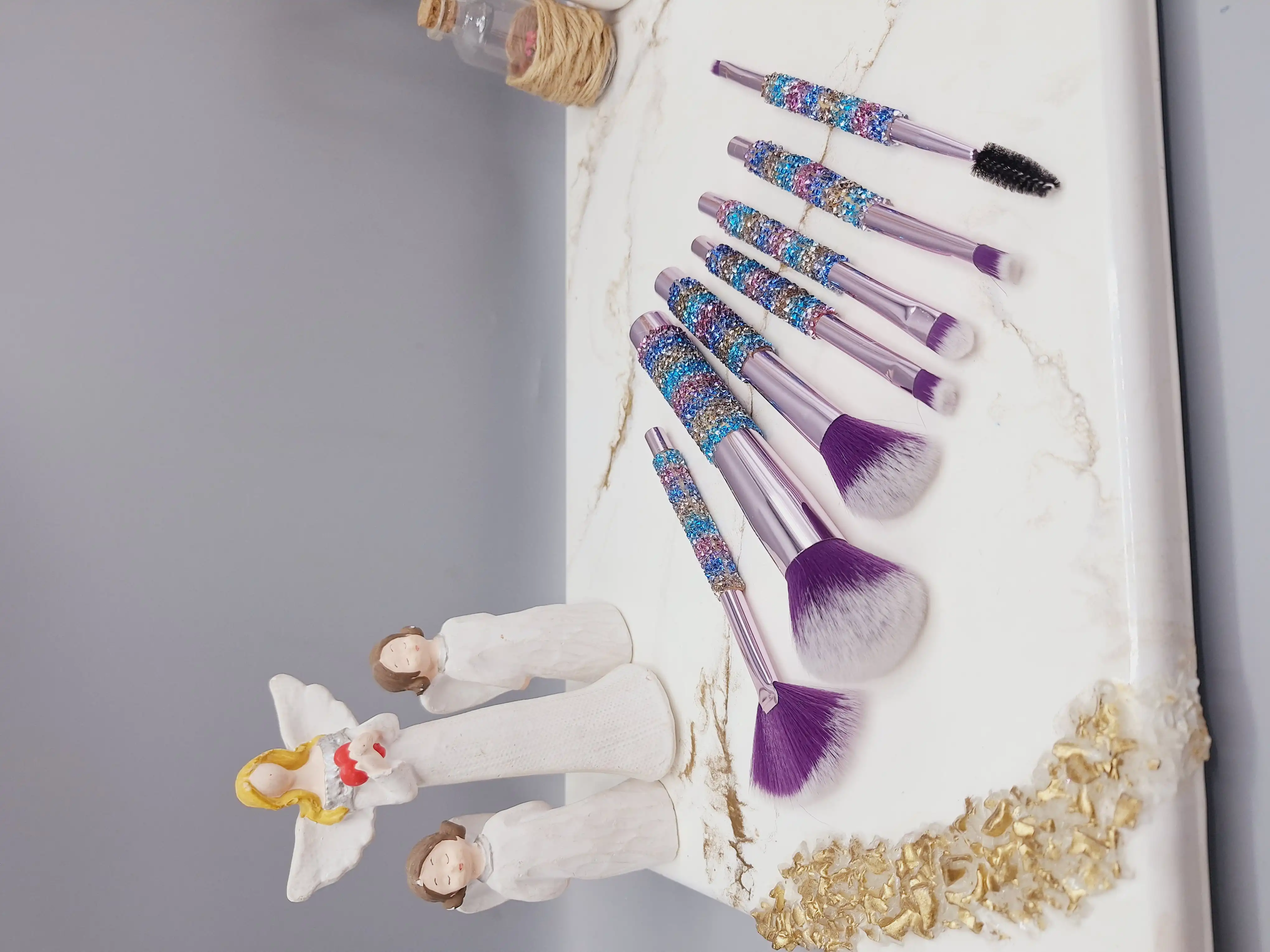 ست براش سنگ الماس پرنسس برند Sweet beauty کد 1104