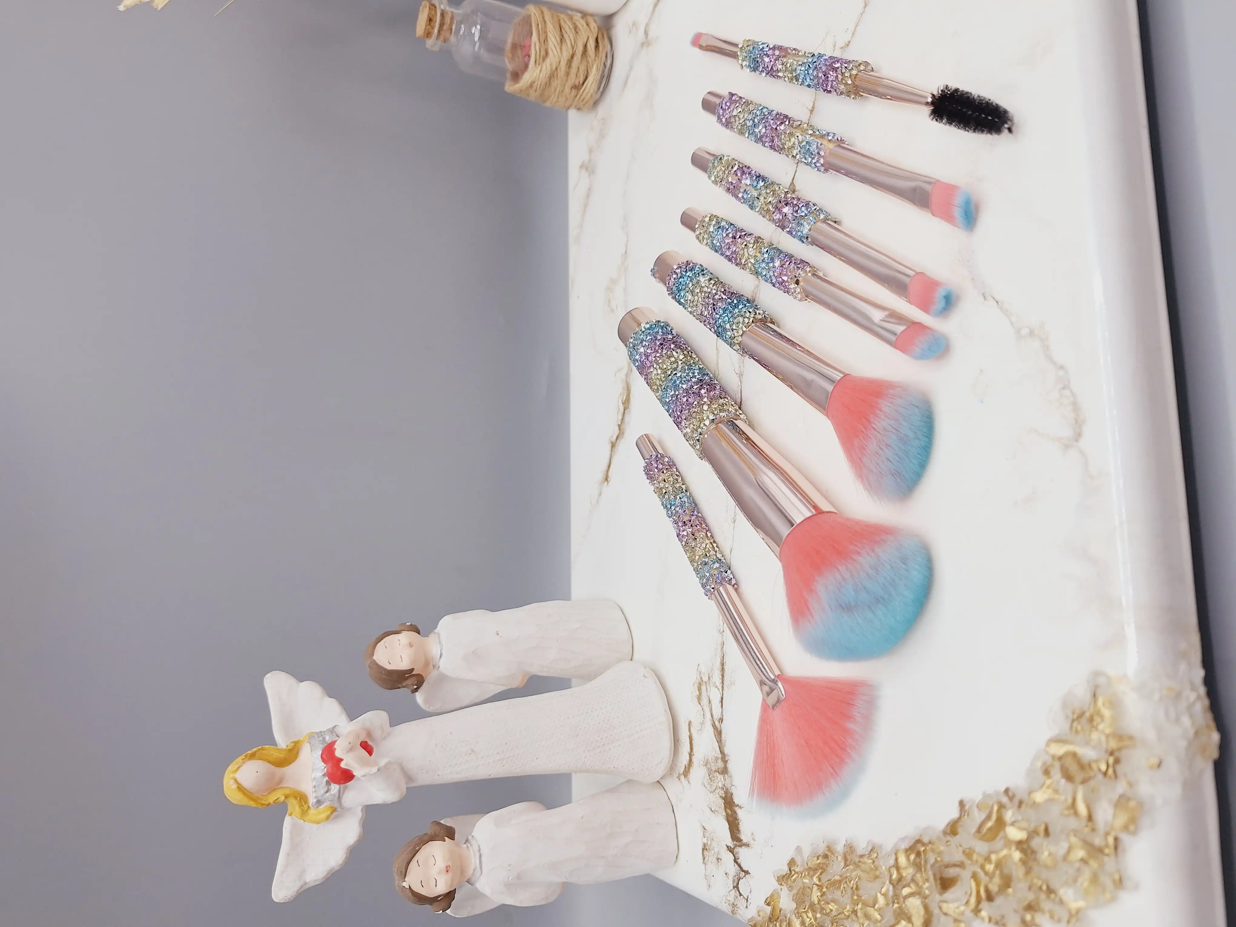 ست براش سنگ الماس پرنسس برند Sweet beauty کد 1104