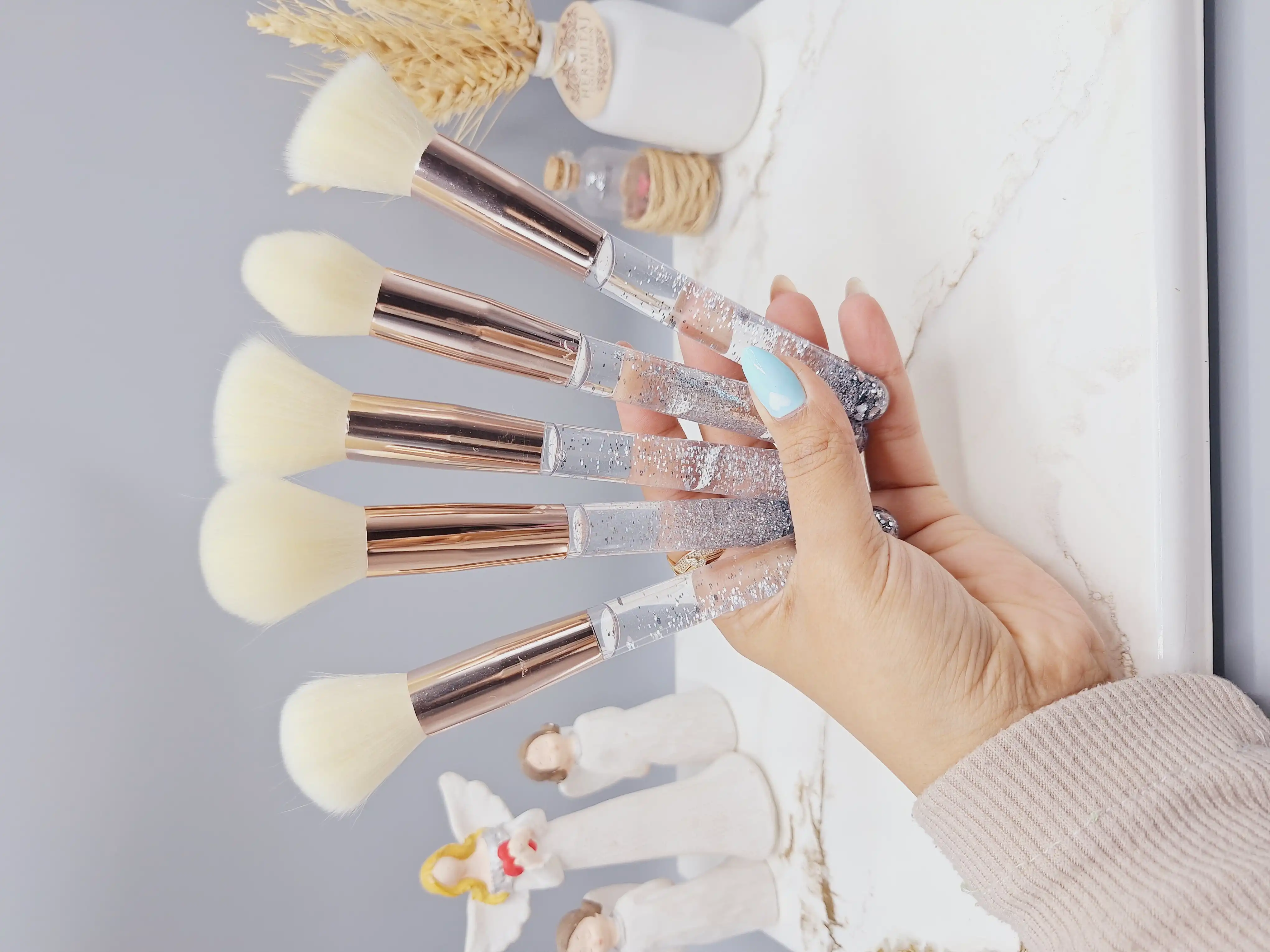 براش 5 تیکه آکواریومی برند Sweetbeauty کد NO:SZ-285