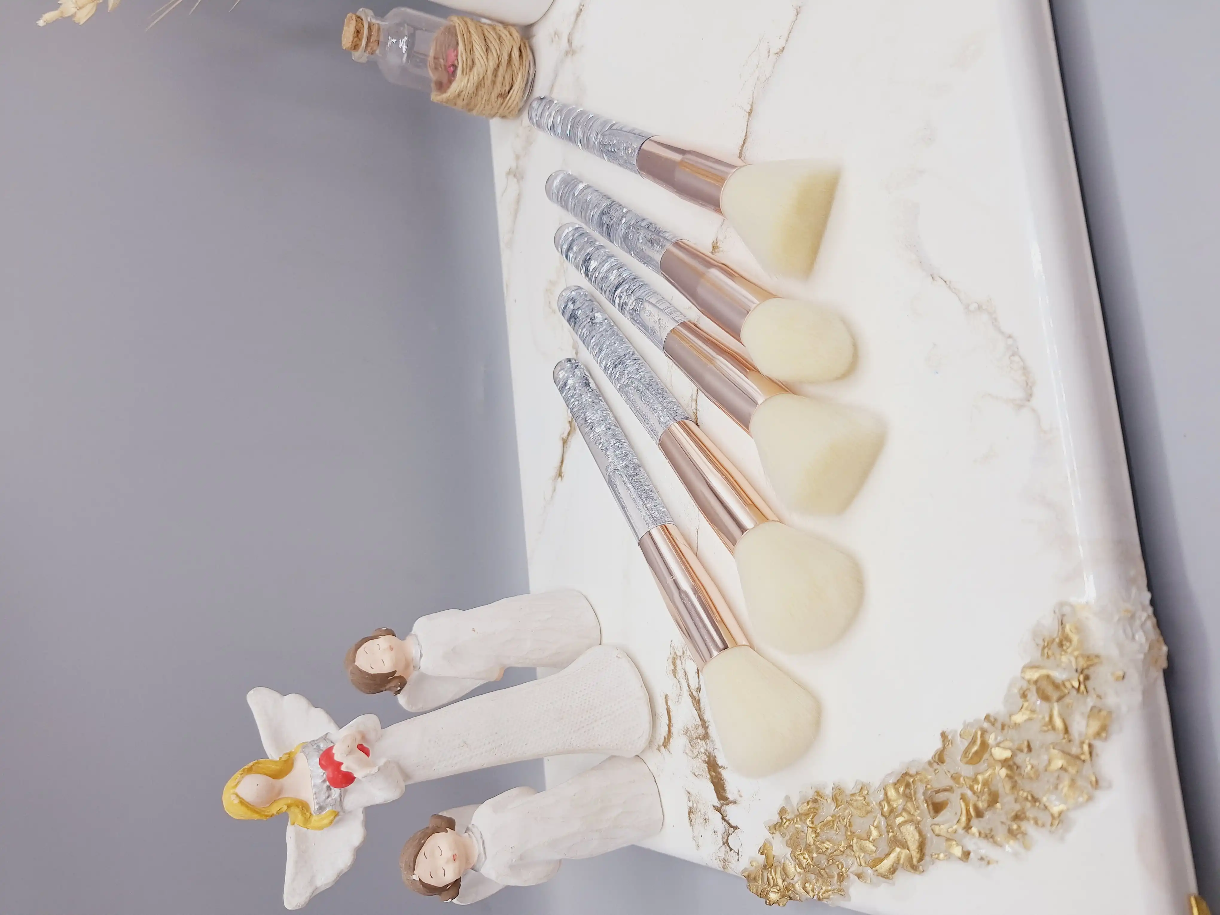 براش 5 تیکه آکواریومی برند Sweetbeauty کد NO:SZ-285