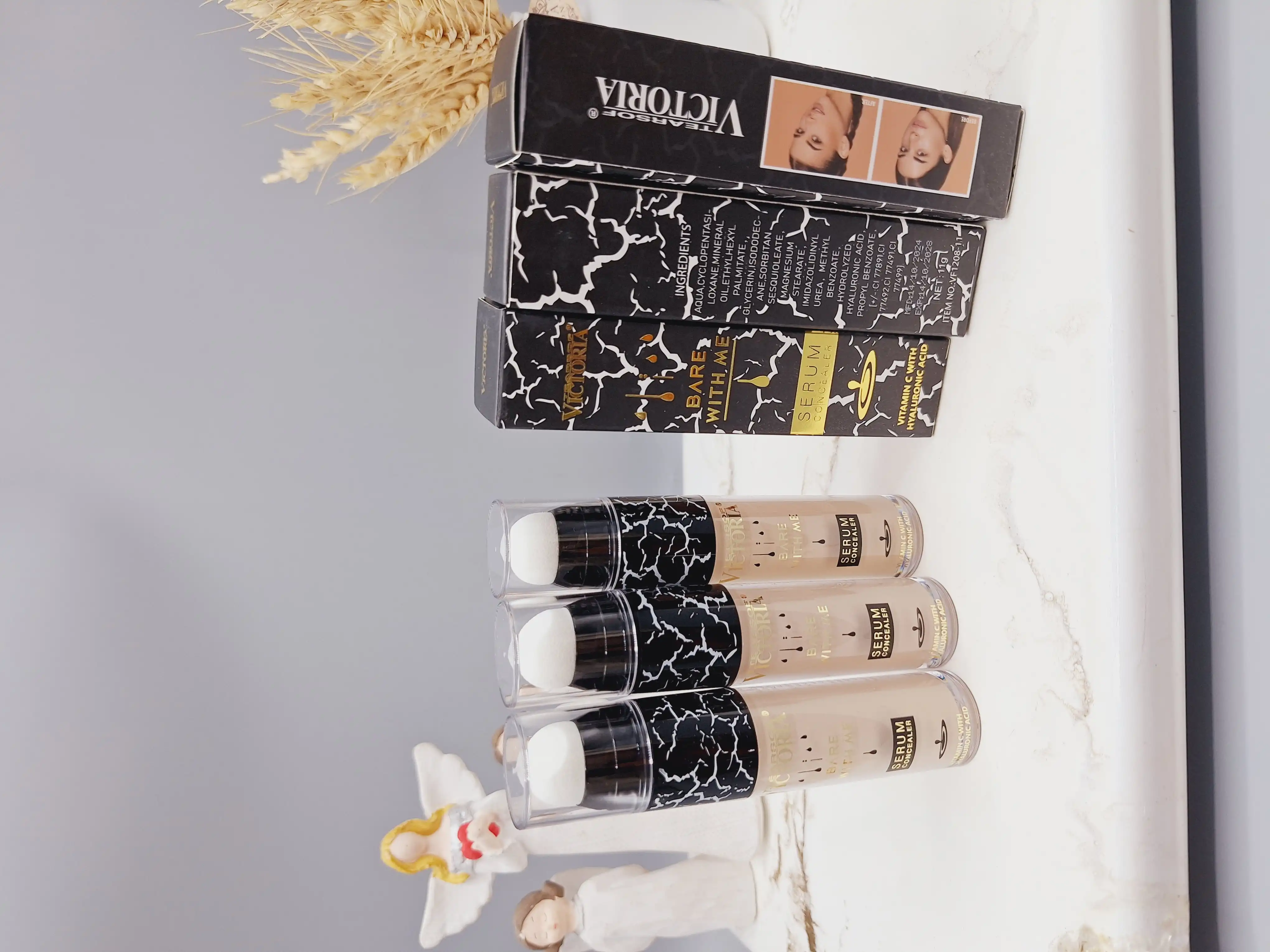 کانسیلر زیر چشم پد دار برند ویکتوریا کد 0071