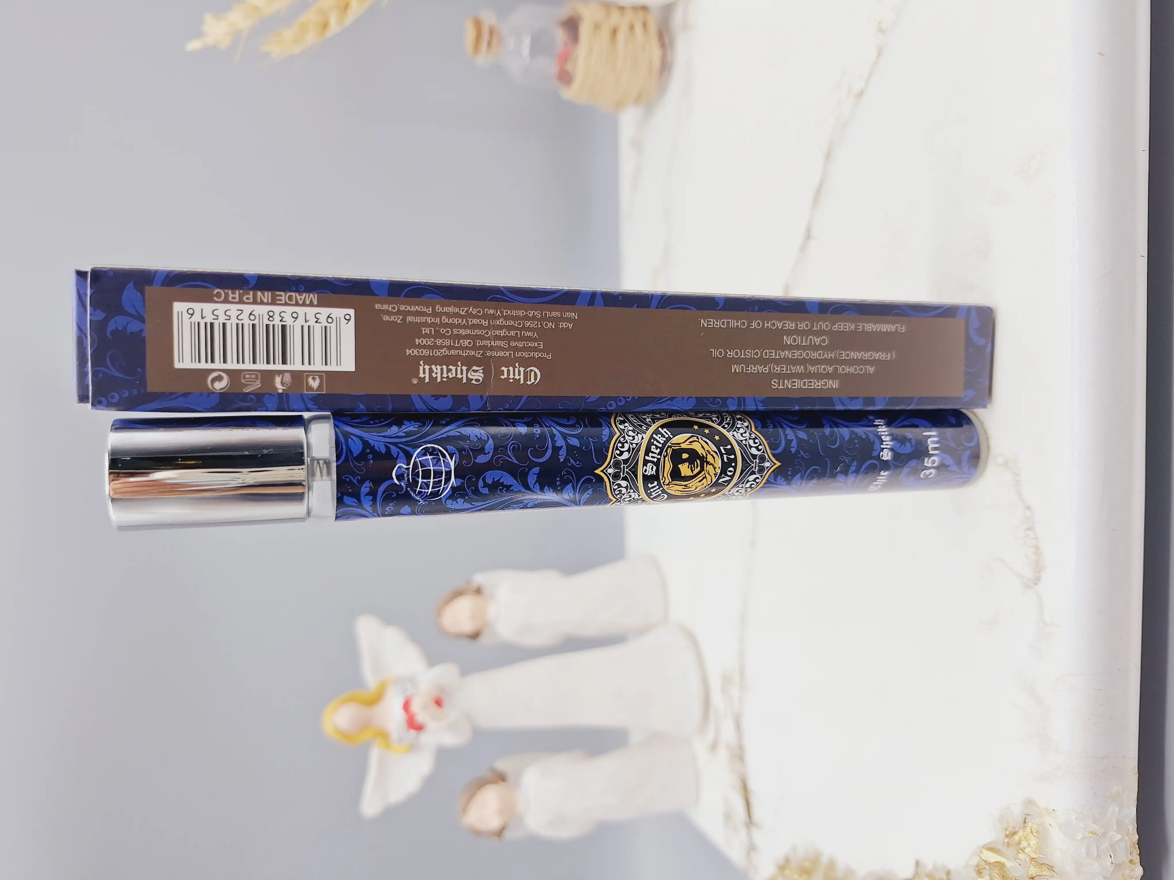 ادکلن استوانه ای 35 میل Chic heikh کد 5516