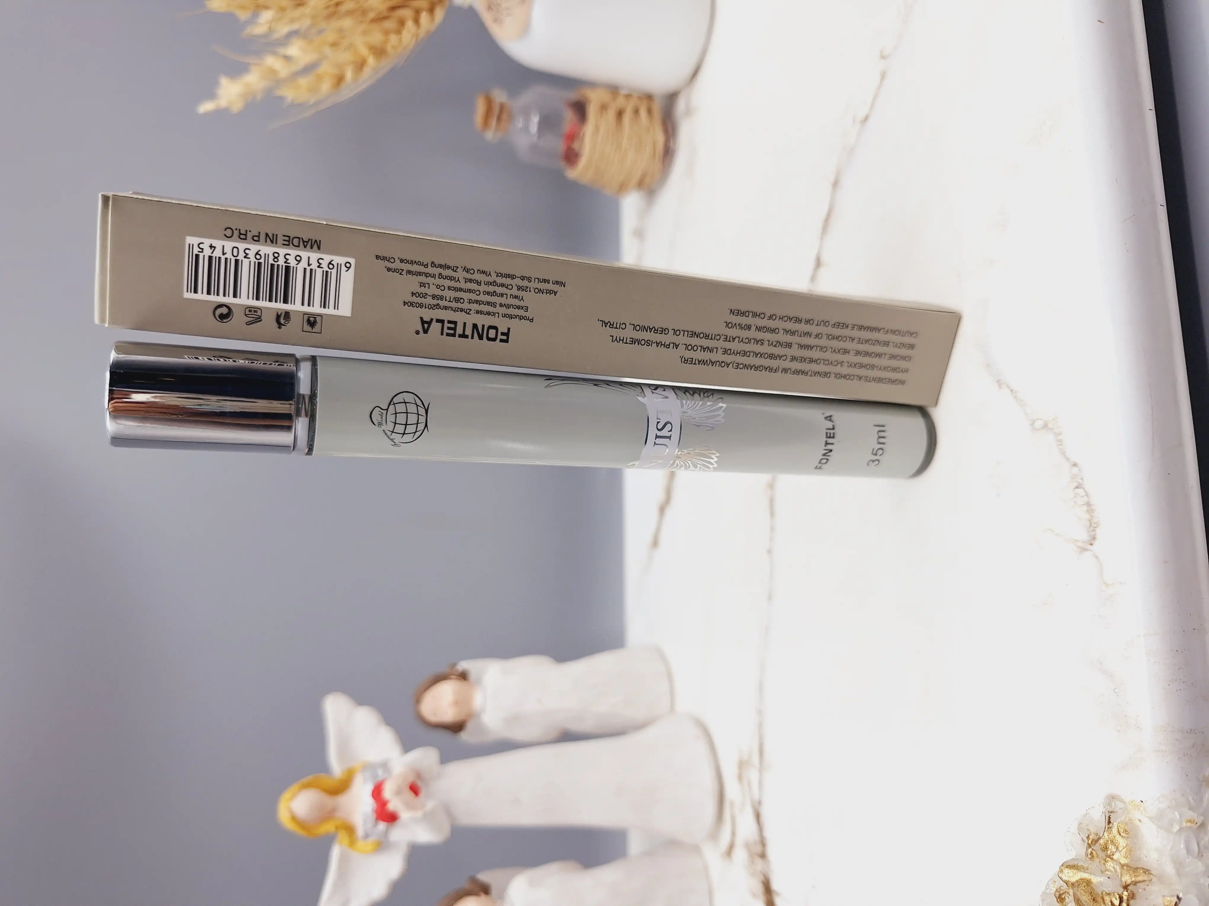 ادکلن مردانه استوانه ای 35 میل INUISTVS کد 0145