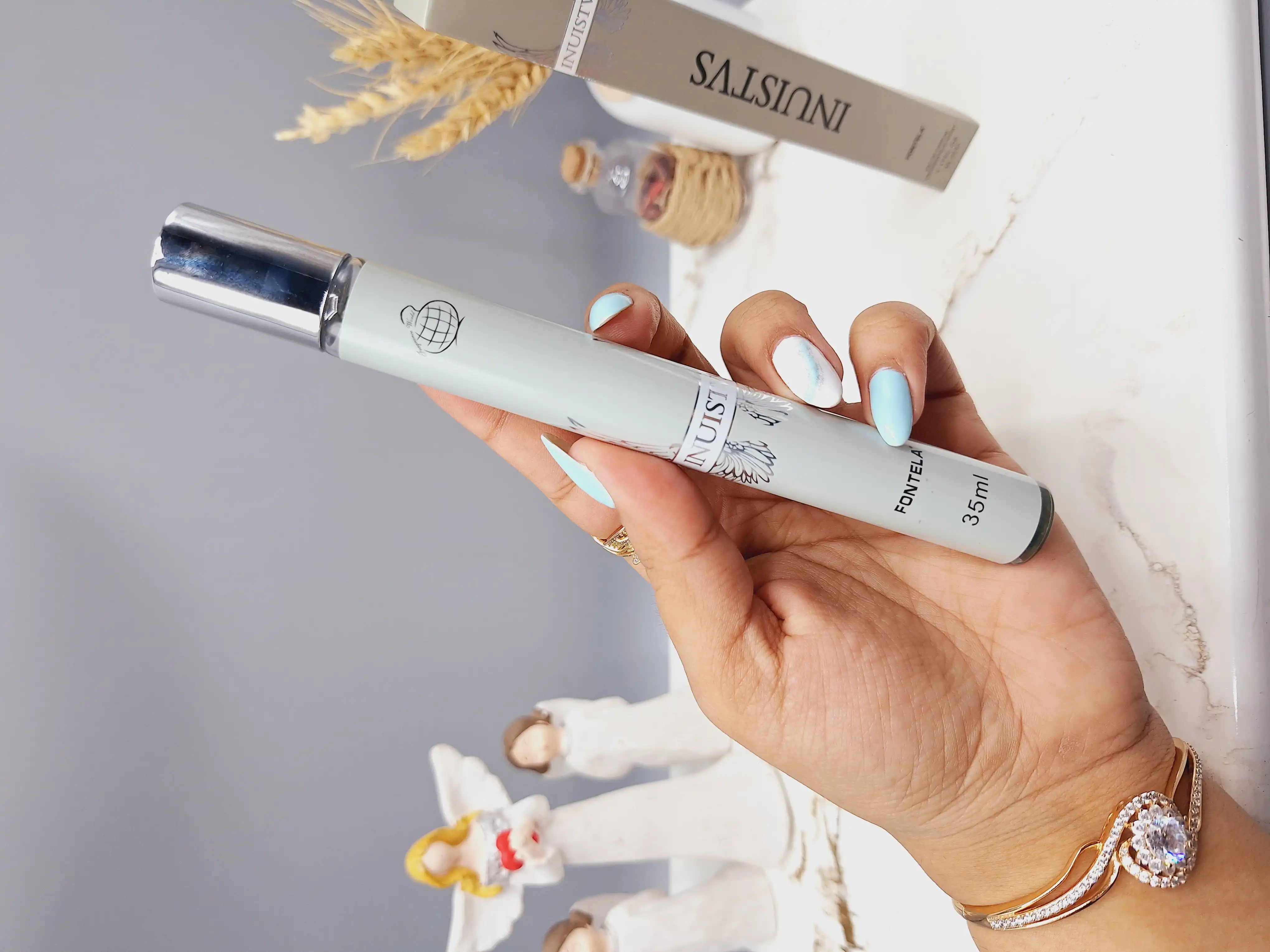 ادکلن مردانه استوانه ای 35 میل INUISTVS کد 0145