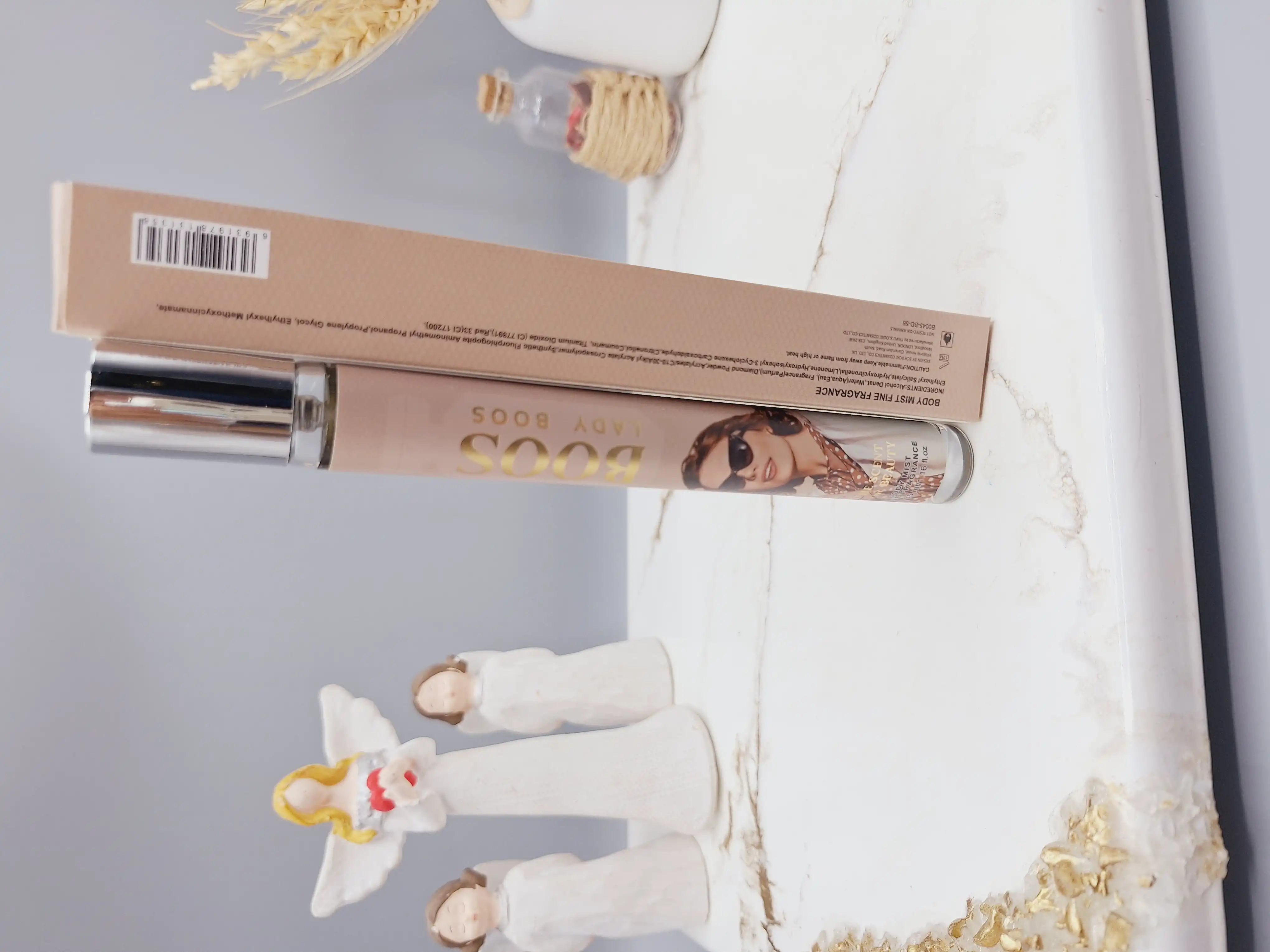 ادکلن زنانه استوانه ای 35 میل BOOS LADY BOOS کد 1356