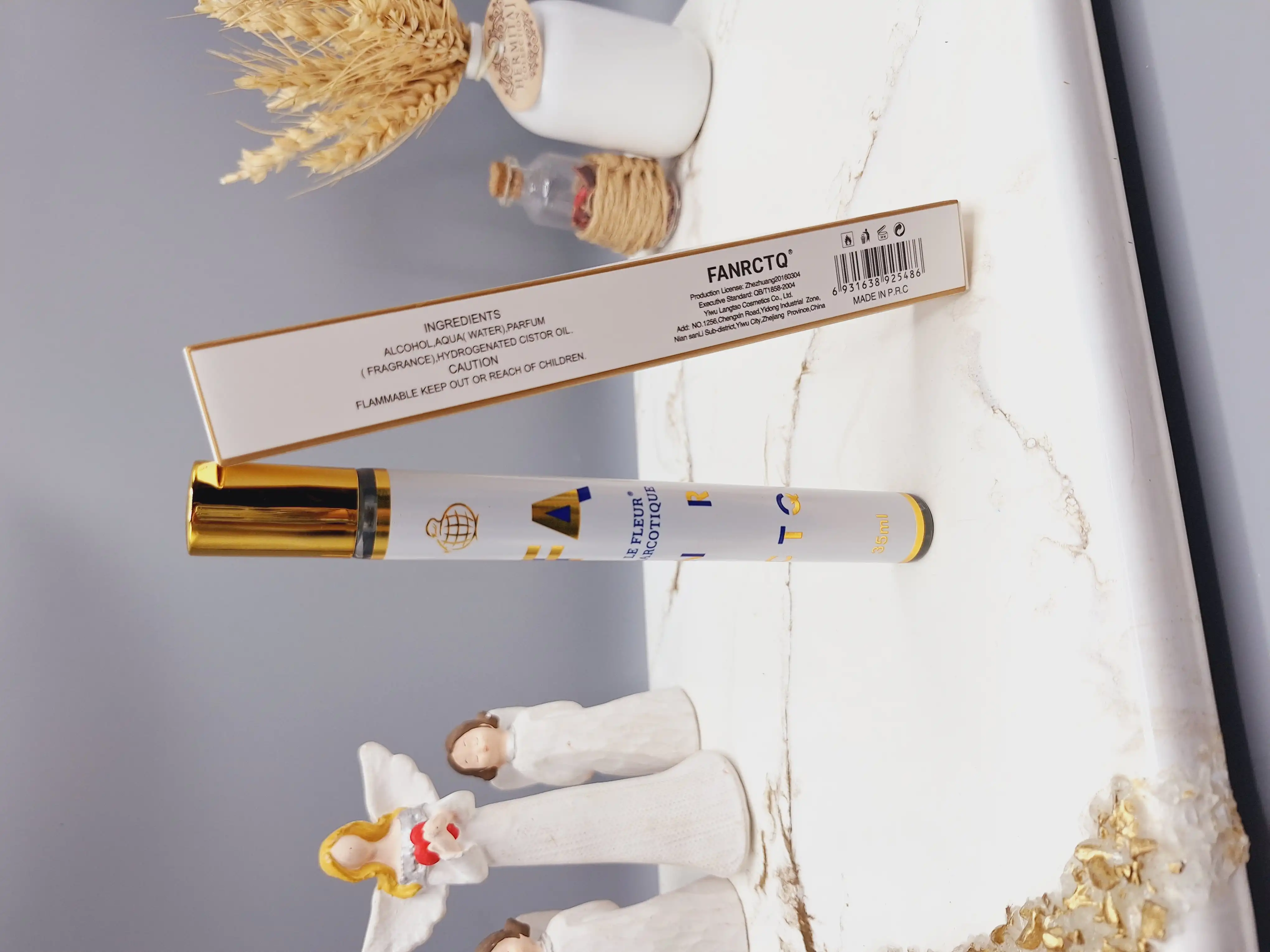 ادکلن زنانه استوانه ای 35 میل  کد FA LE FLEUR NARCOTIQUE NR CTQ کد 5486