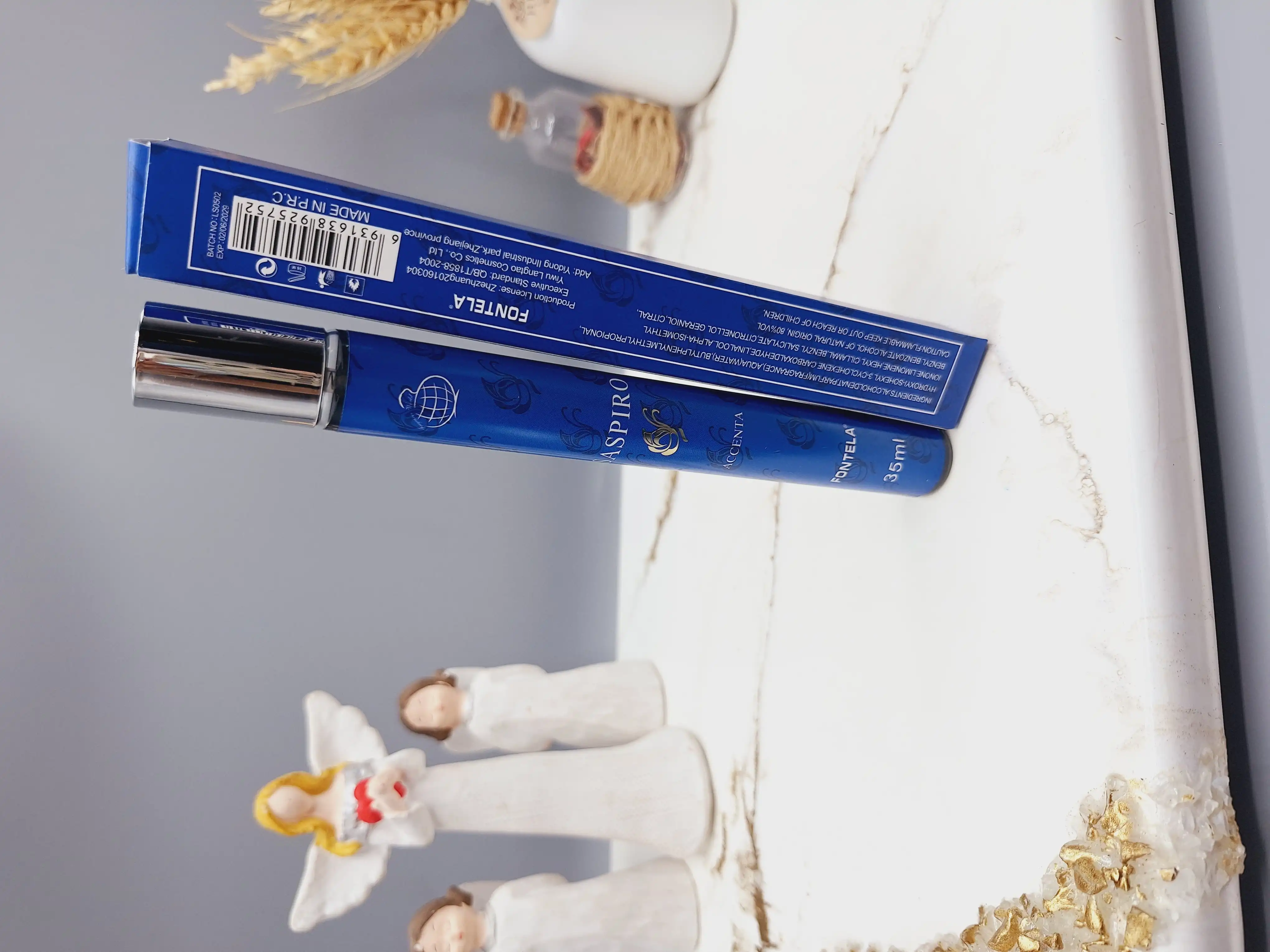 ادکلن استوانه ای 35 میل SASPIRO کد  5752