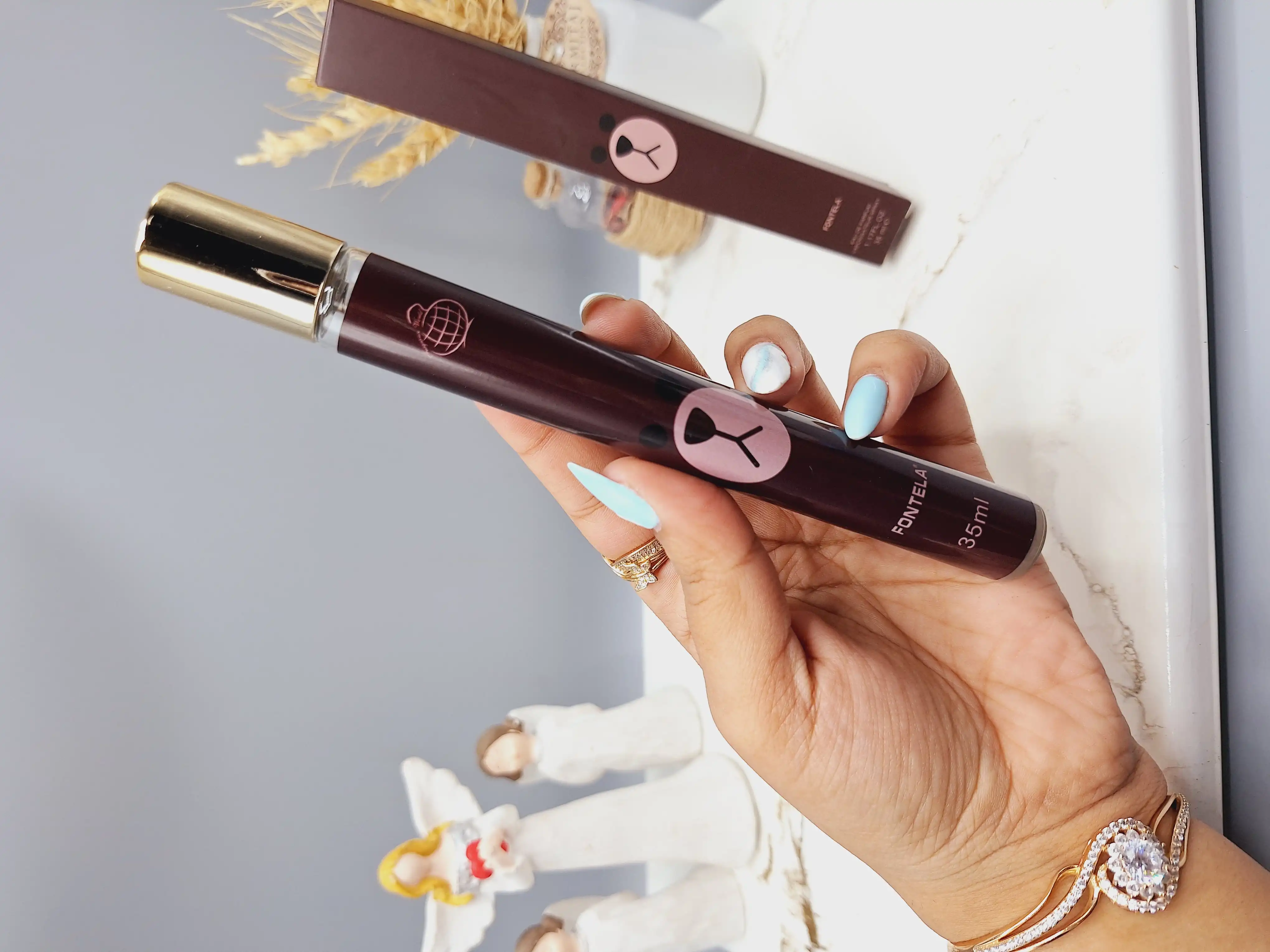 ادکلن زنانه استوانه ای 35 میل FONTELA کد 9453