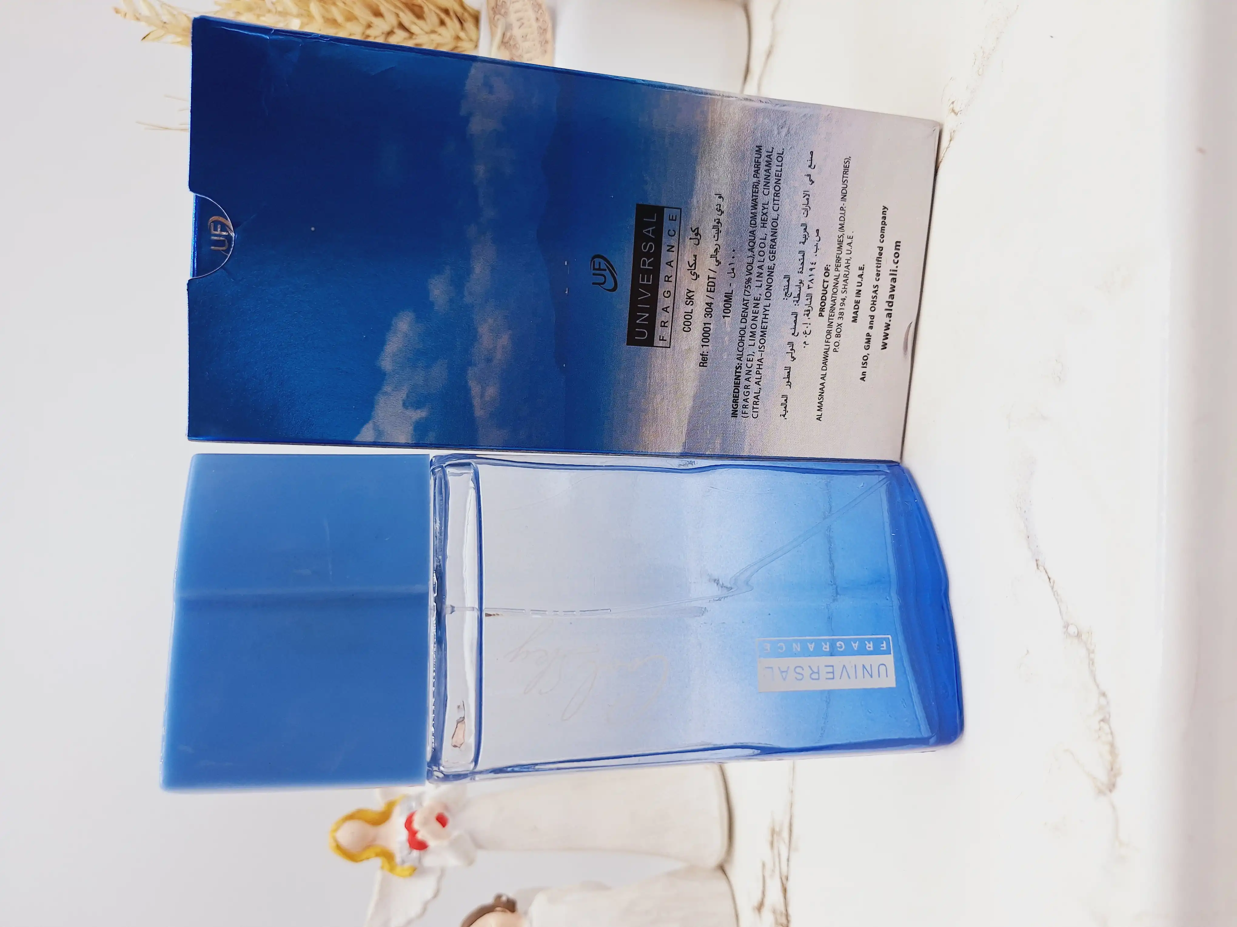 ادکلن مردانه Cool Sky حجم 100 میل ساخت امارات کد 0189