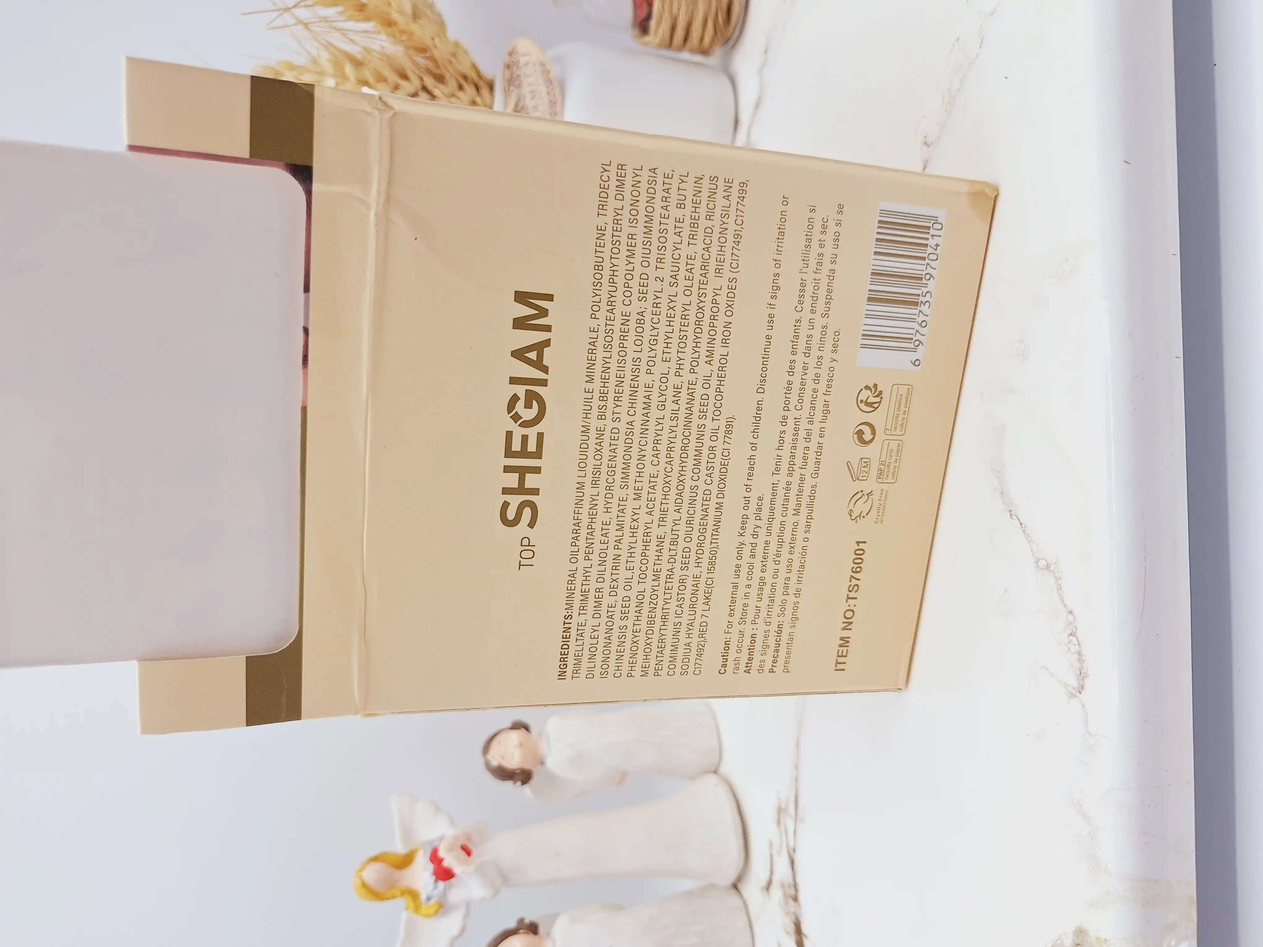 لیپ گلاس خیس کوشنی پرطرفدار شیگلم با کیفیت و خوش رنگ SHEGIAM کد 0410