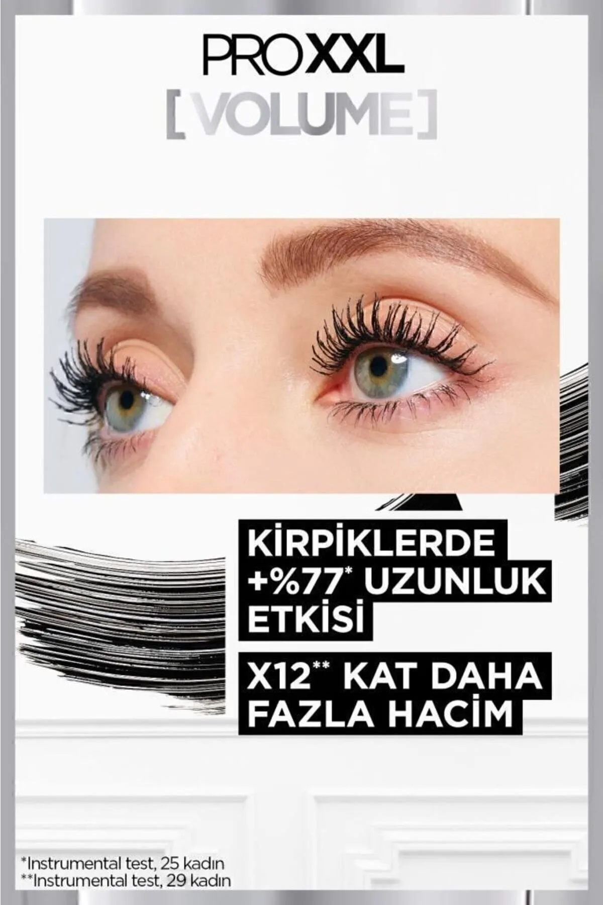 ریمل حجم دهنده و بلند کننده دو طرفه  برند لورال L'ORÉAL کد 3161