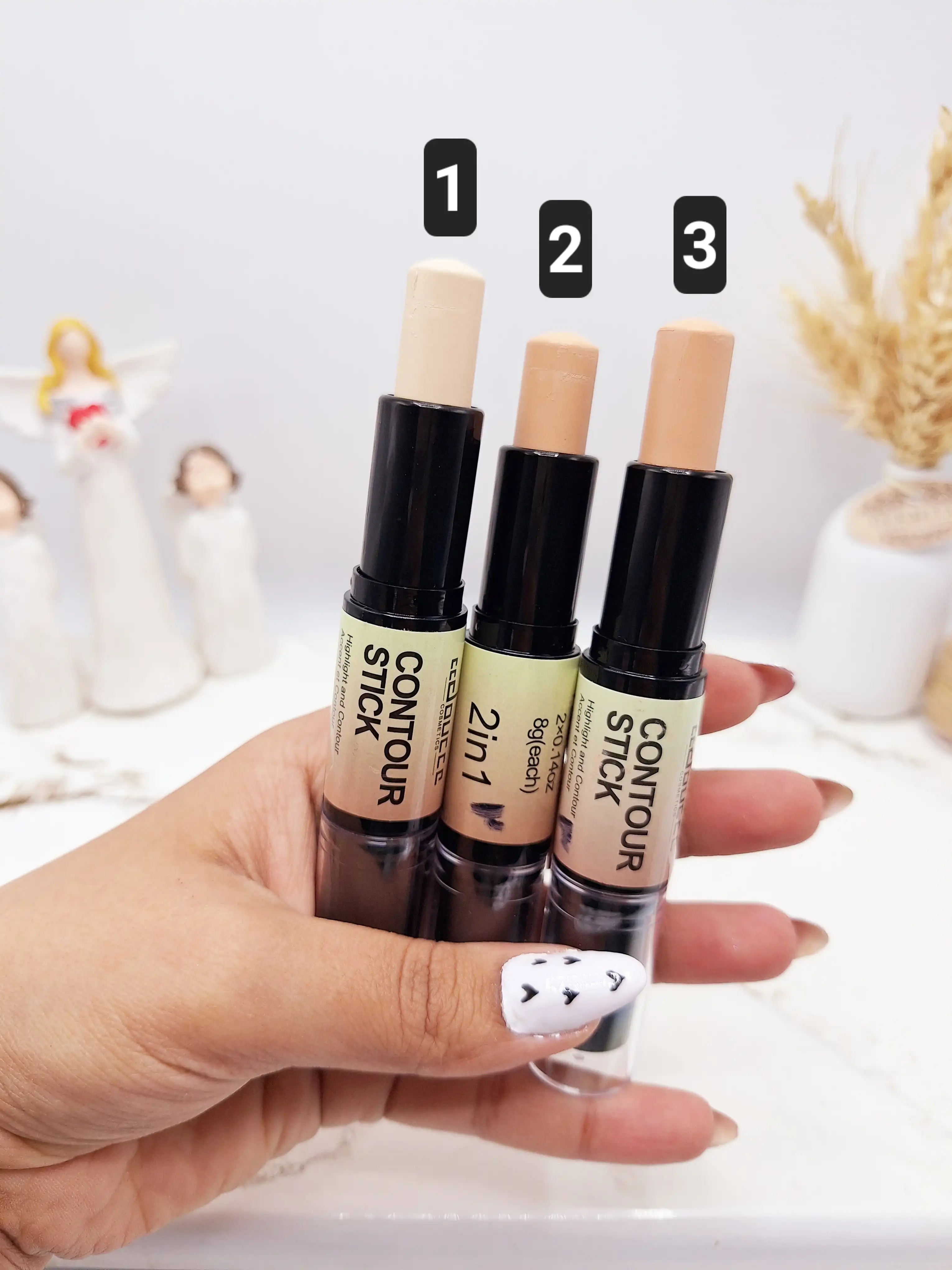 کانتور و کانسیلر دو طرفه استیکی برند دوسه کد 3004