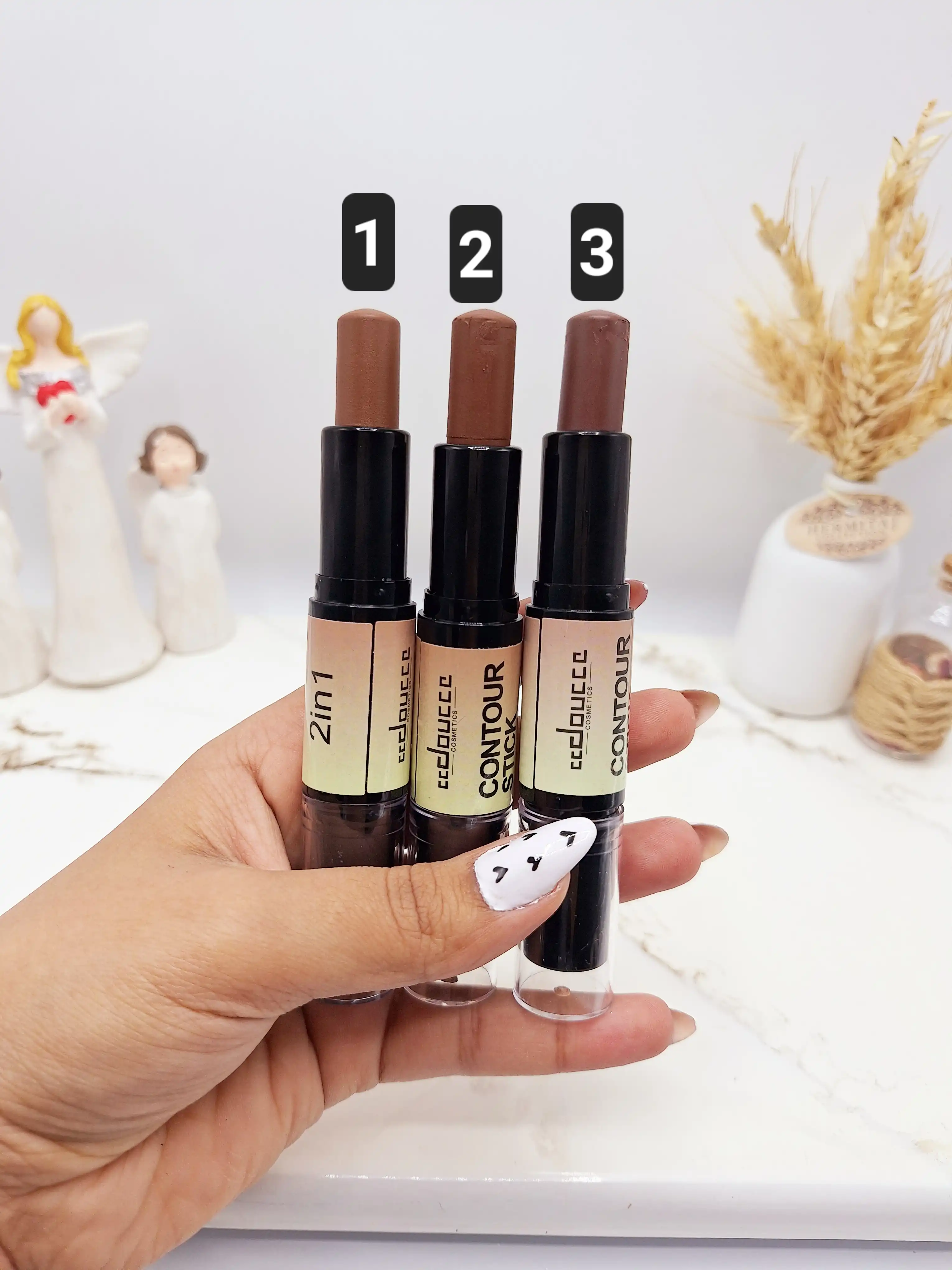 کانتور و کانسیلر دو طرفه استیکی برند دوسه کد 3004