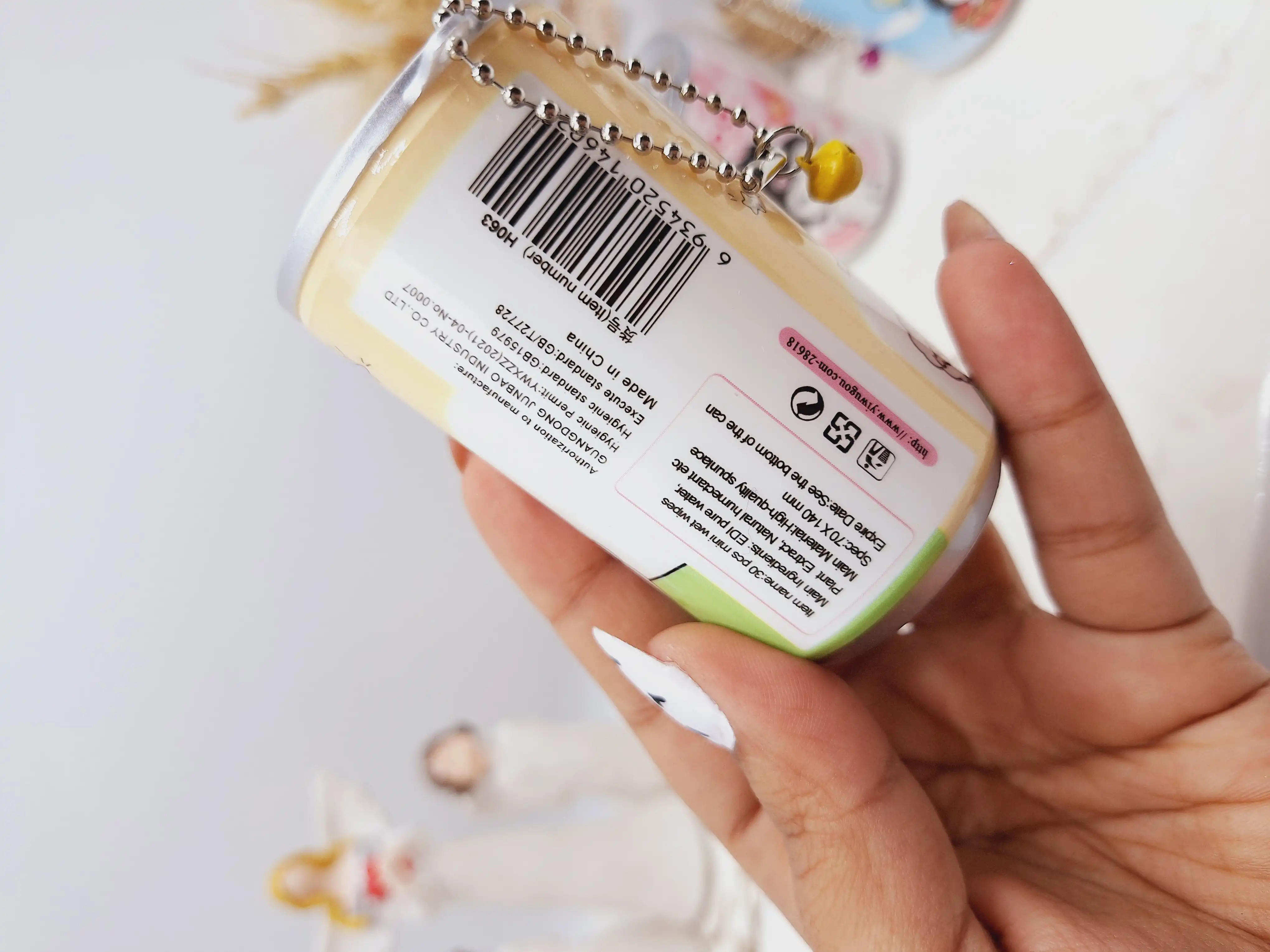 دستمال مرطوب طرح دلقک کد 6020