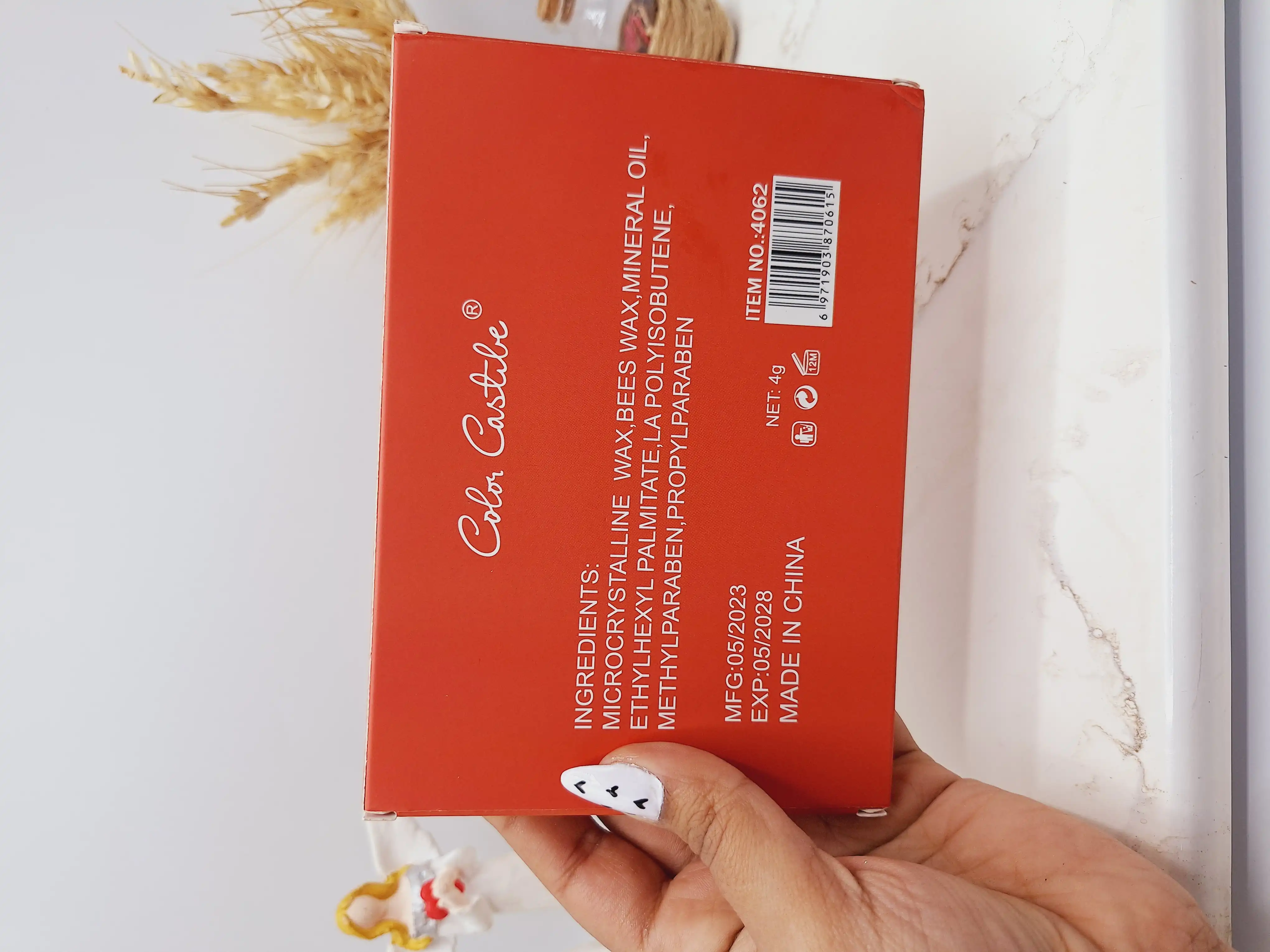 پک 6 تایی رژ مایع کوکوکاستل سری سوییت کیس میوه ای کد 4062