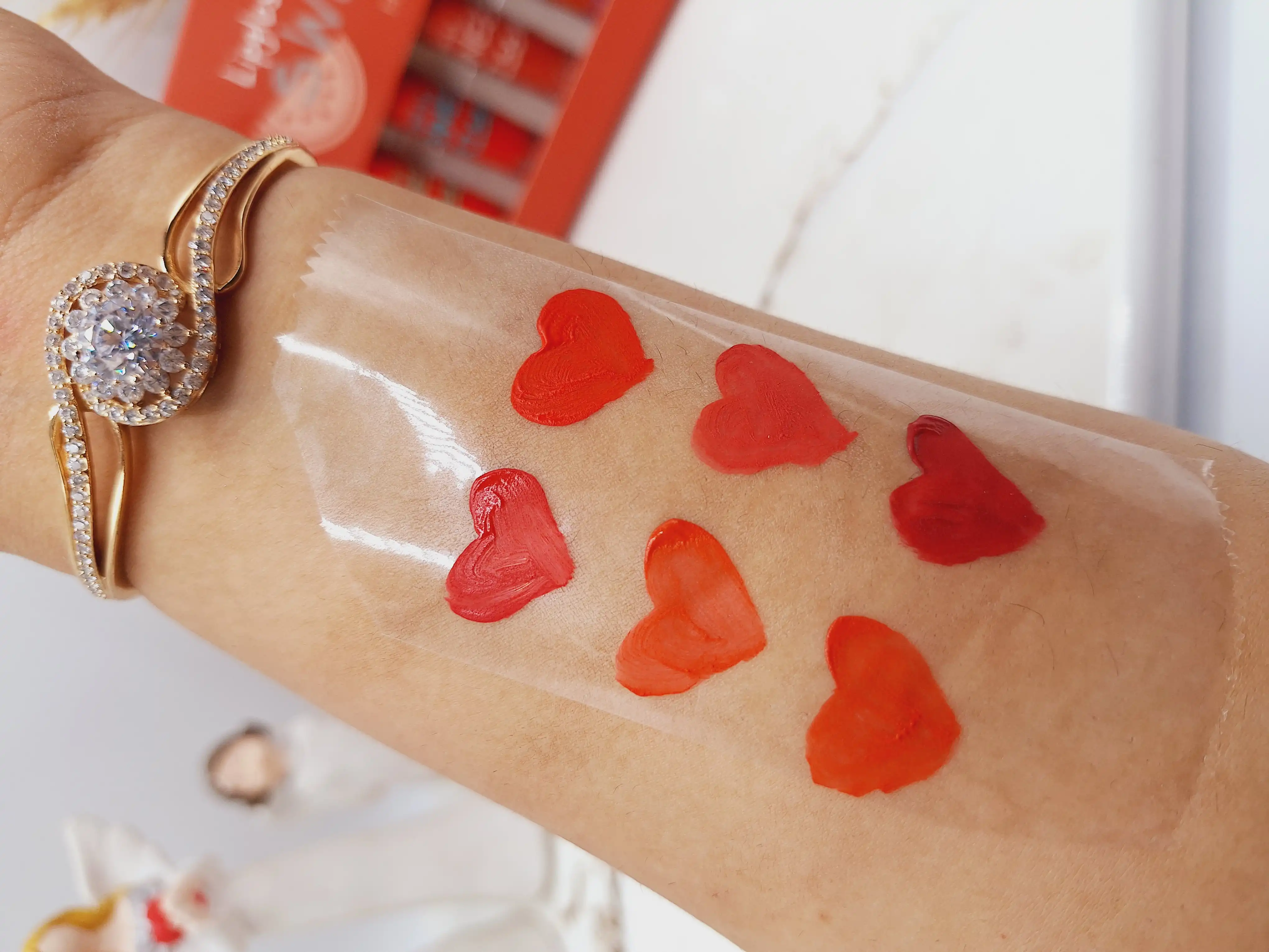 پک 6 تایی رژ مایع کوکوکاستل سری سوییت کیس میوه ای کد 4062