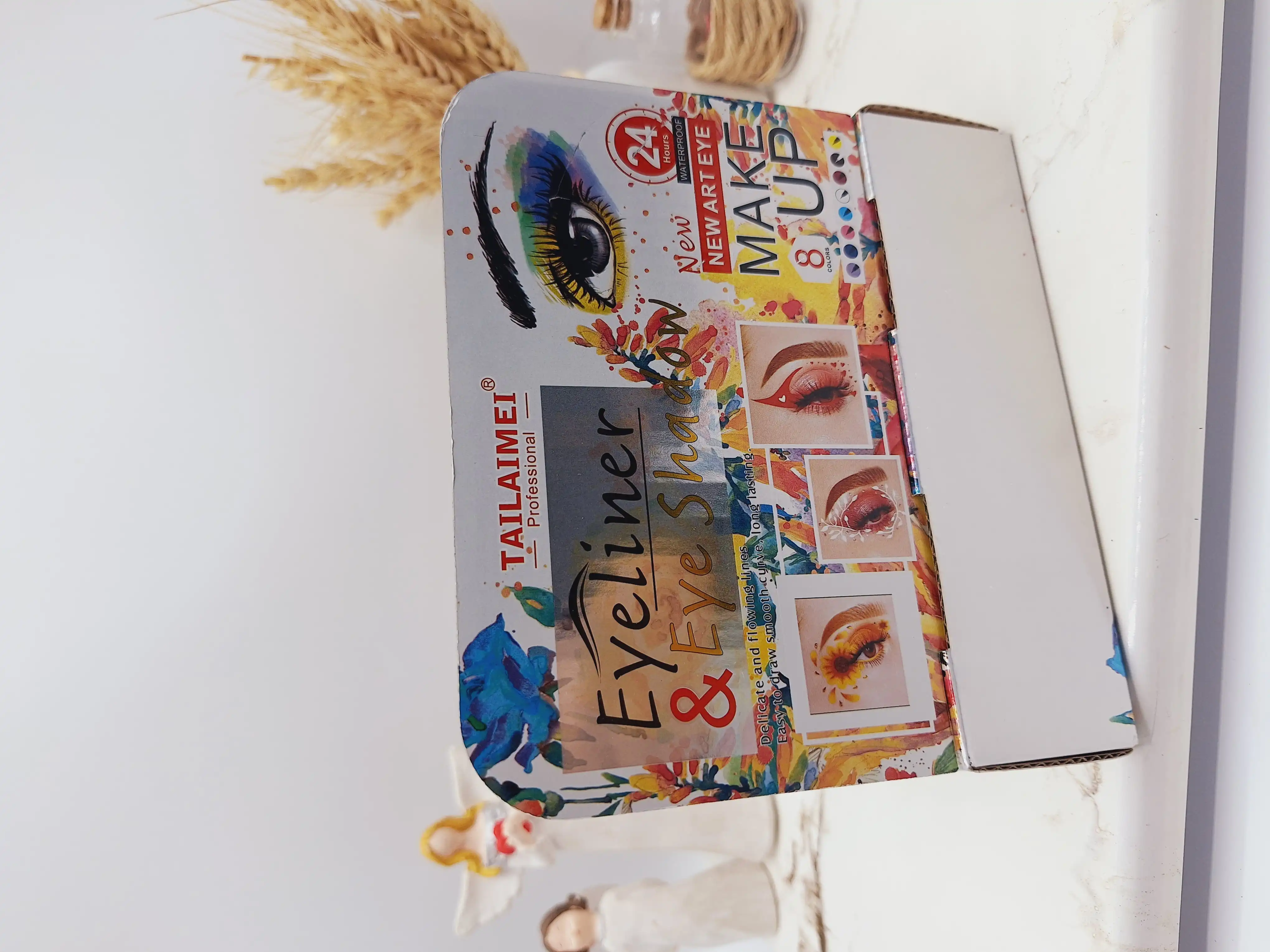 خط چشم رنگی مات ماژیکی برند تایلامی پوکه گلیتری کد NO.:TLM-E118