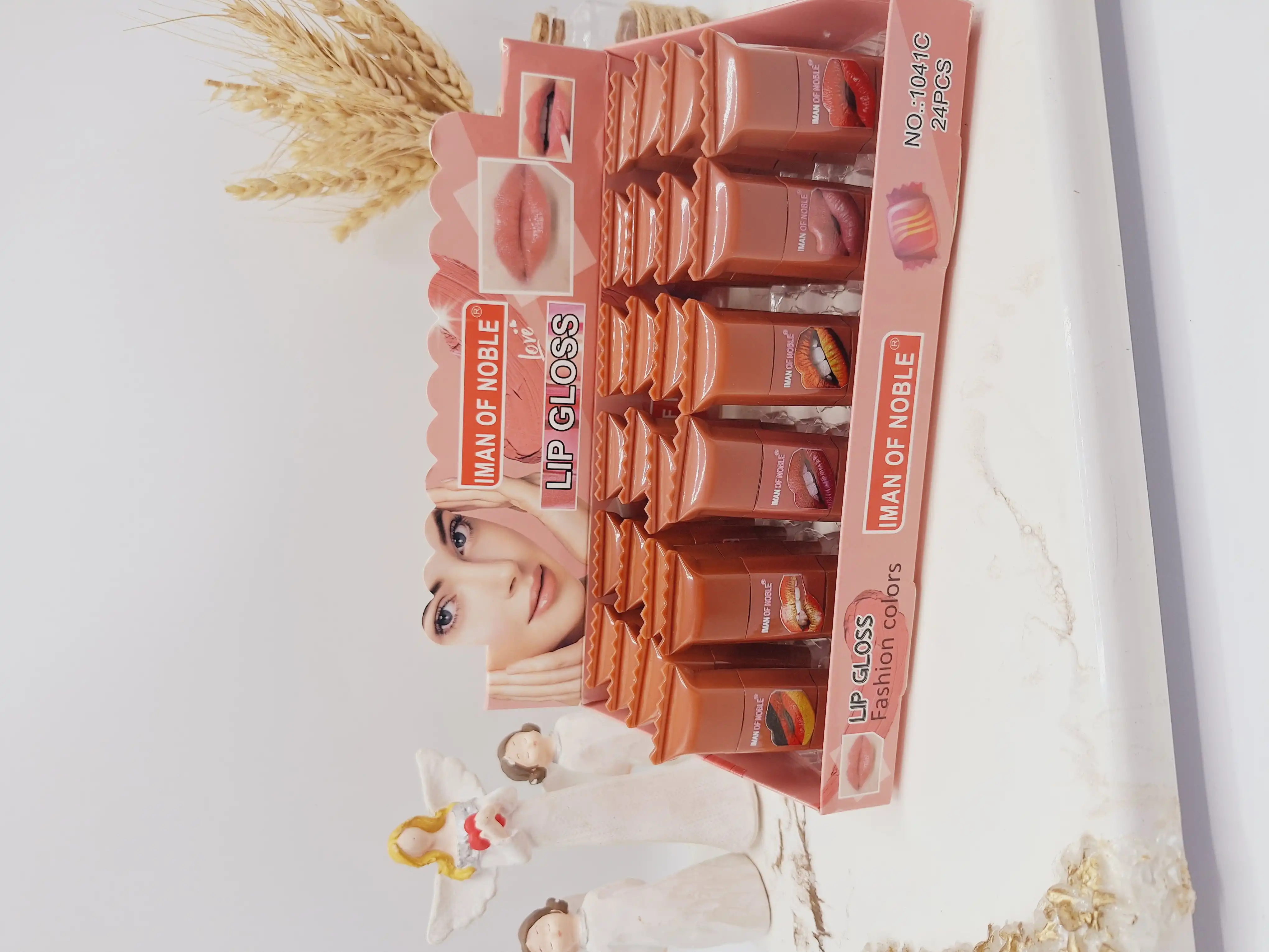 پک 6 تایی رژ لب مایع شکلاتی نود برند ایمن آف نوبل کد 1041